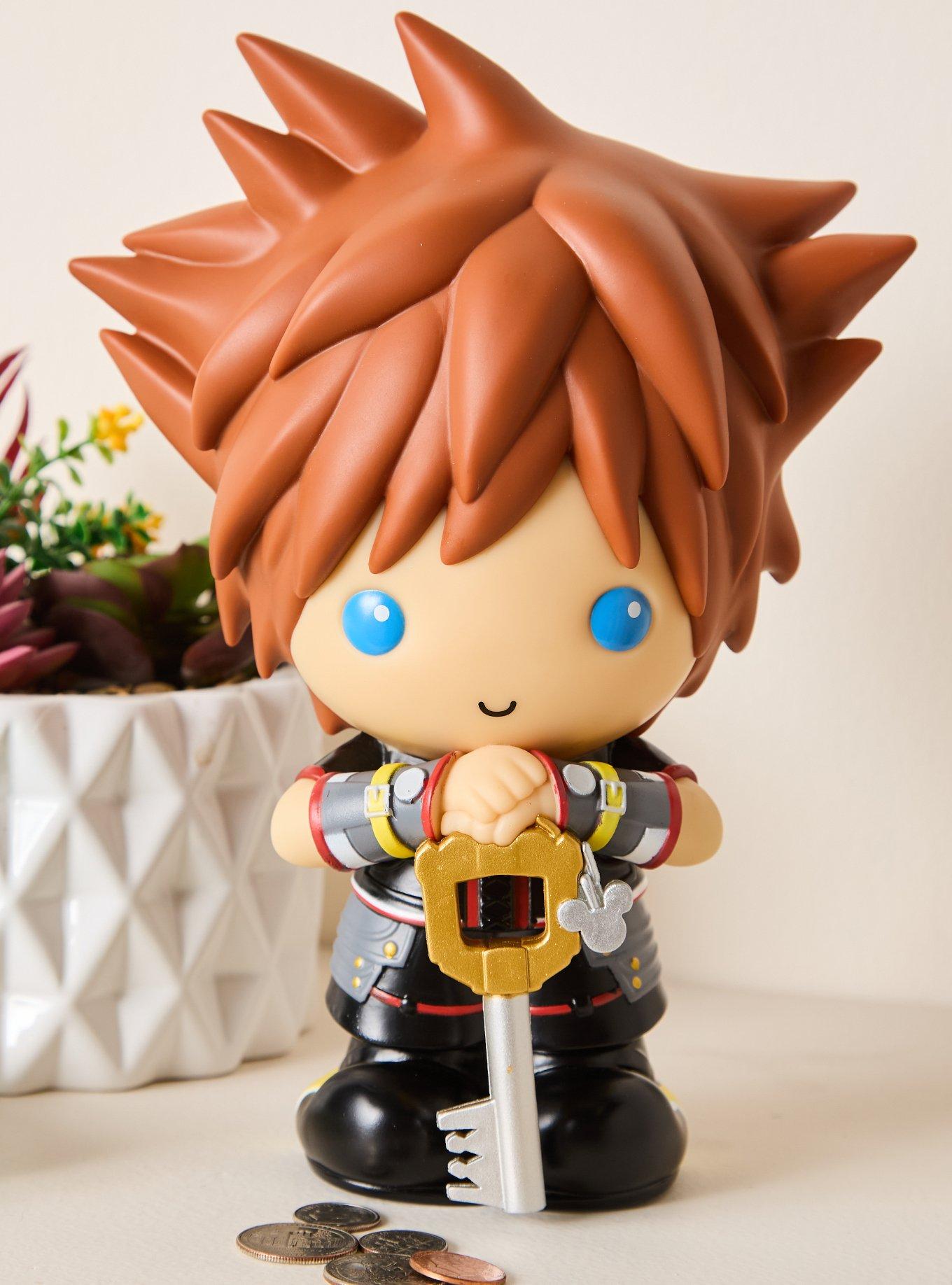 Disney Kingdom Hearts Sora Figural Coin Bank