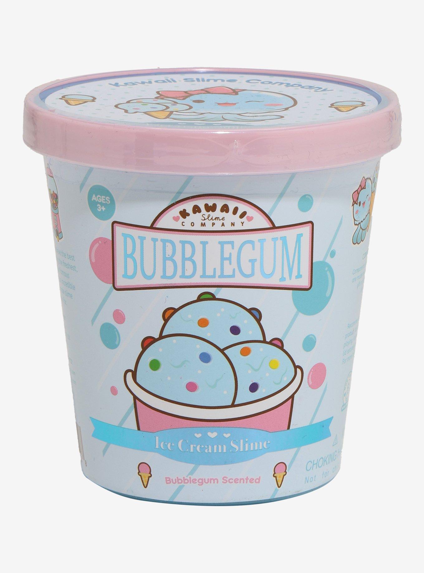 Kawaii Slime Company Ice Cream Bubblegum Scented Slime