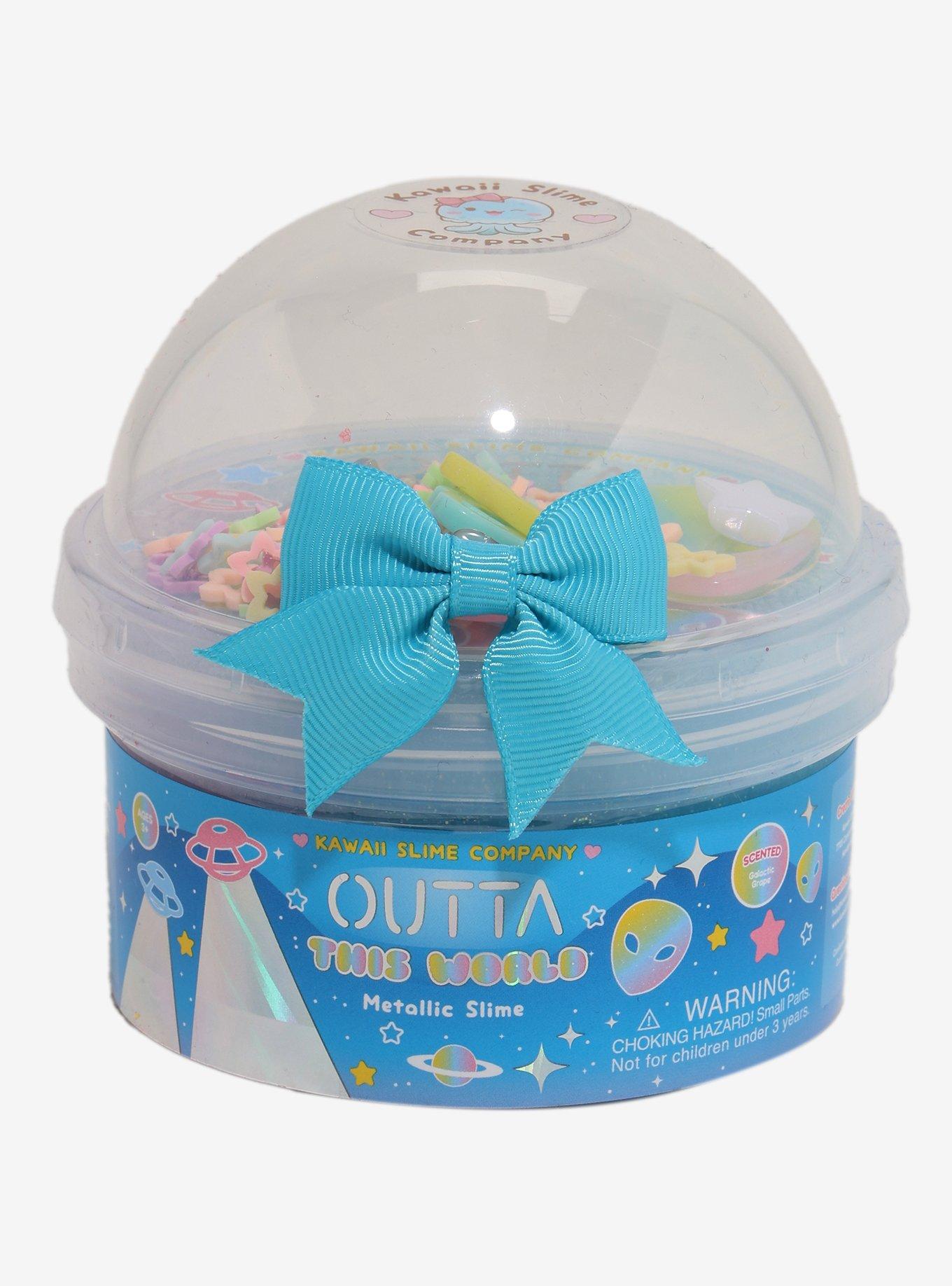 Kawaii Slime Company Outta This World Metallic Glactic Grape Scented Slime, , hi-res
