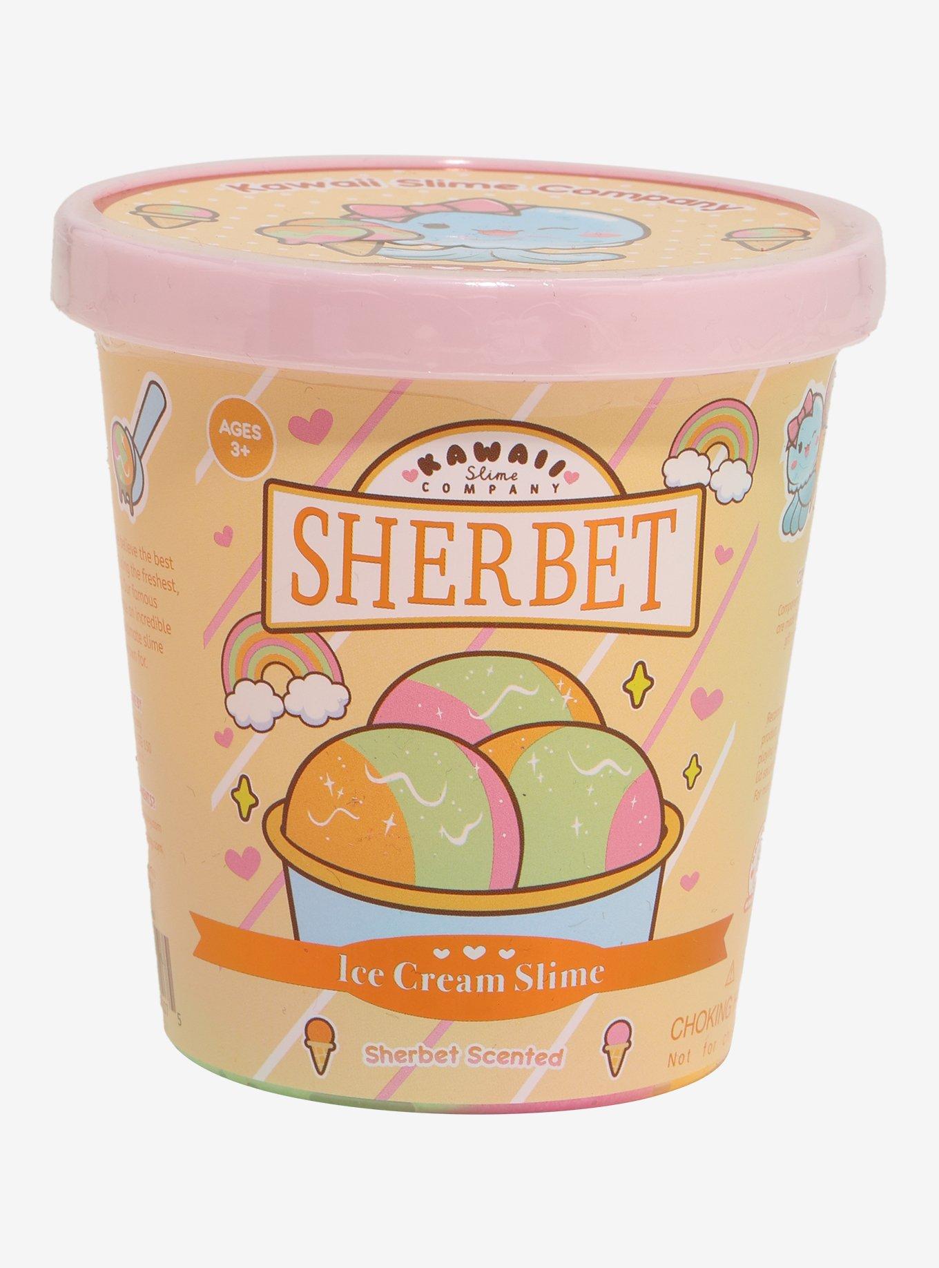 Kawaii Slime Company Ice Cream Sherbet Scented Slime, , hi-res