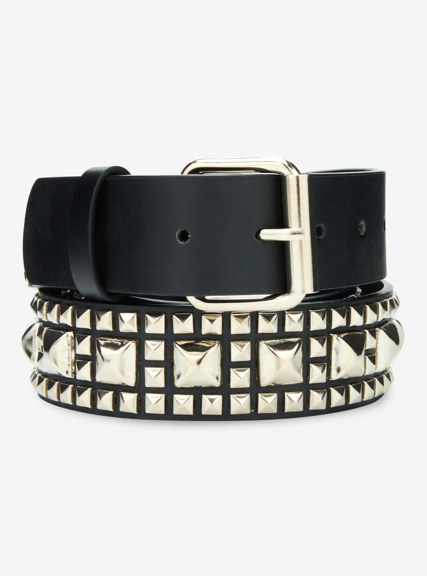 Multi Pyramid Stud Belt, , hi-res