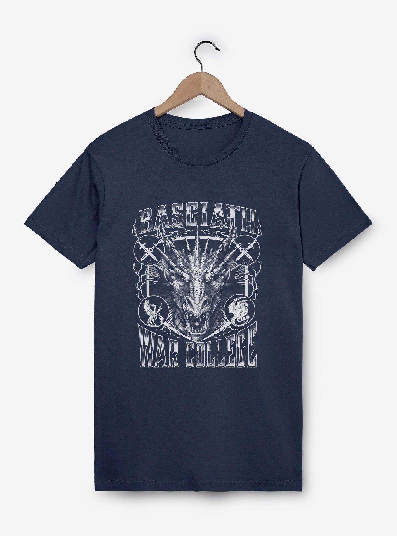 Fourth Wing Dragon Head Basgiath War College Her Universe Exclusive T-Shirt, , hi-res
