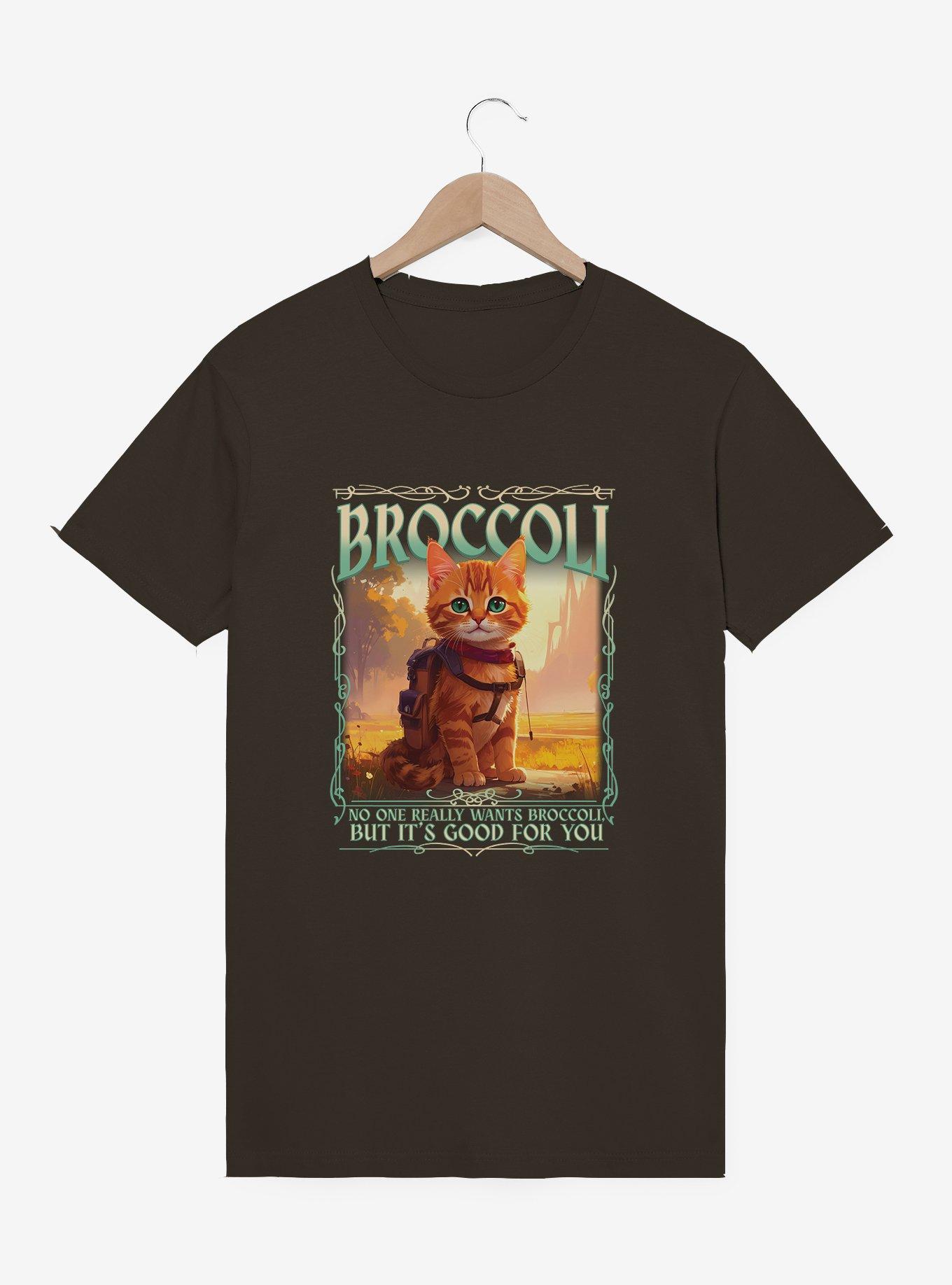 Fourth Wing Broccoli Portrait Her Universe Exclusive T-Shirt, , hi-res