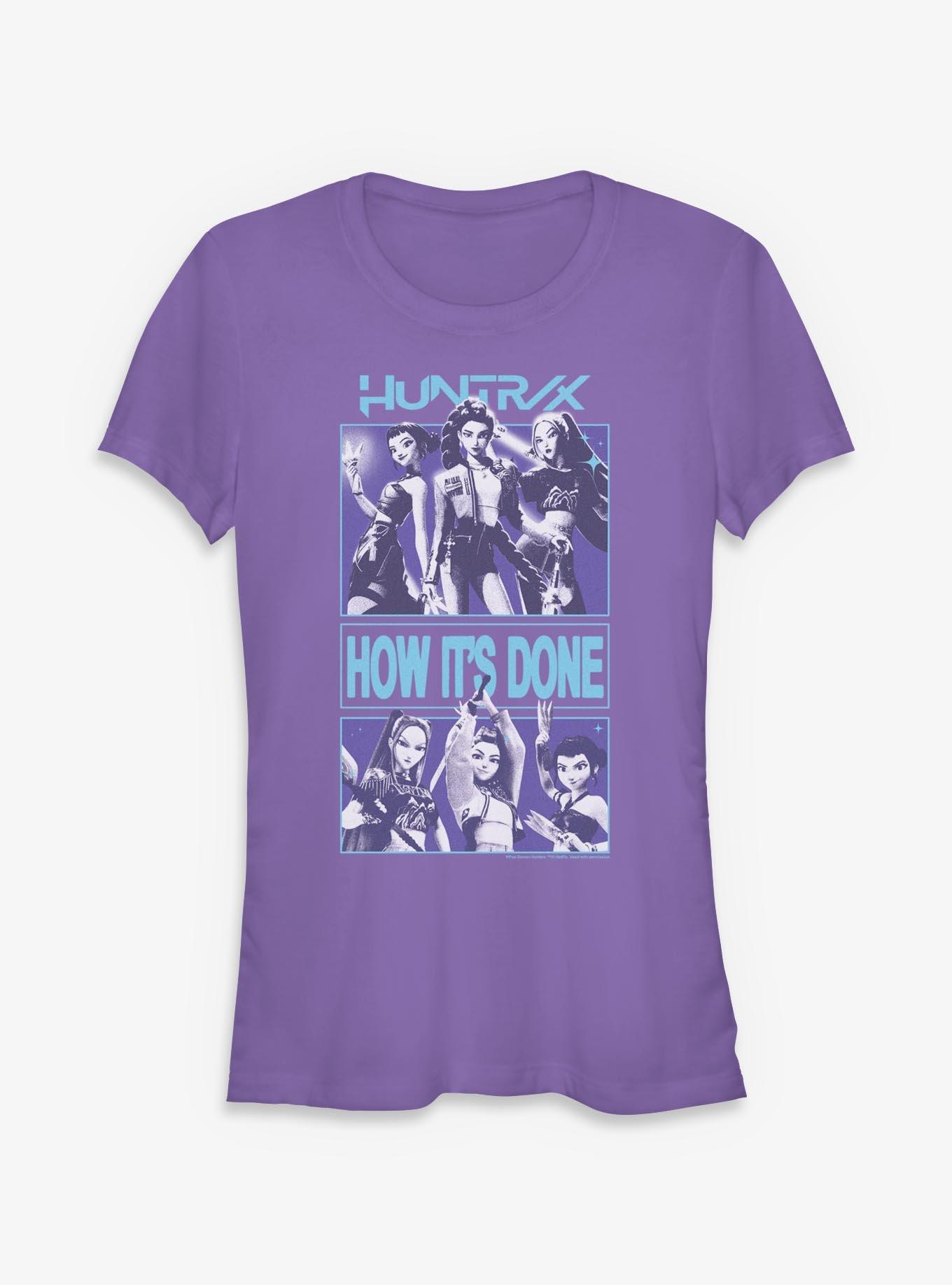 KPop Demon Hunters HUNTR/X How It's Done Girls T-Shirt