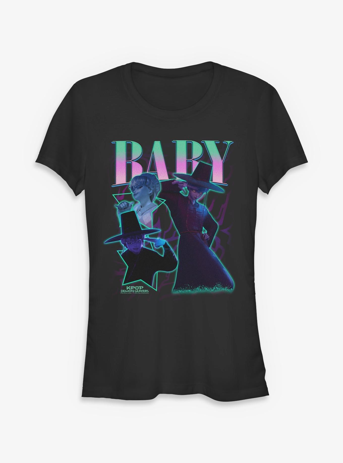 KPop Demon Hunters Saja Boys Baby Collage Girls T-Shirt, , hi-res