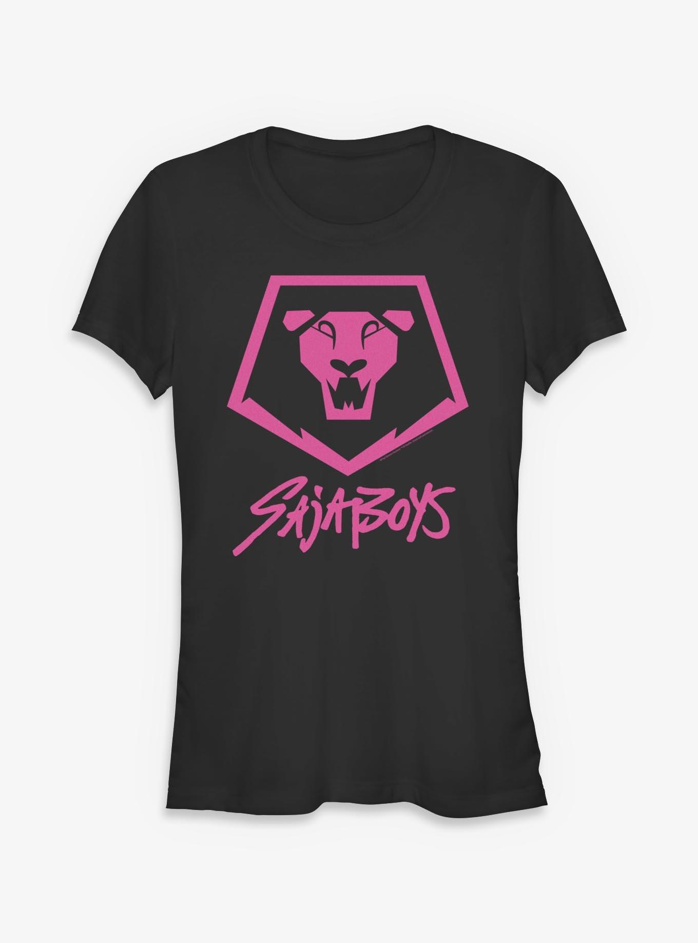 KPop Demon Hunters Saja Boys Lion Logo Girls T-Shirt, , hi-res