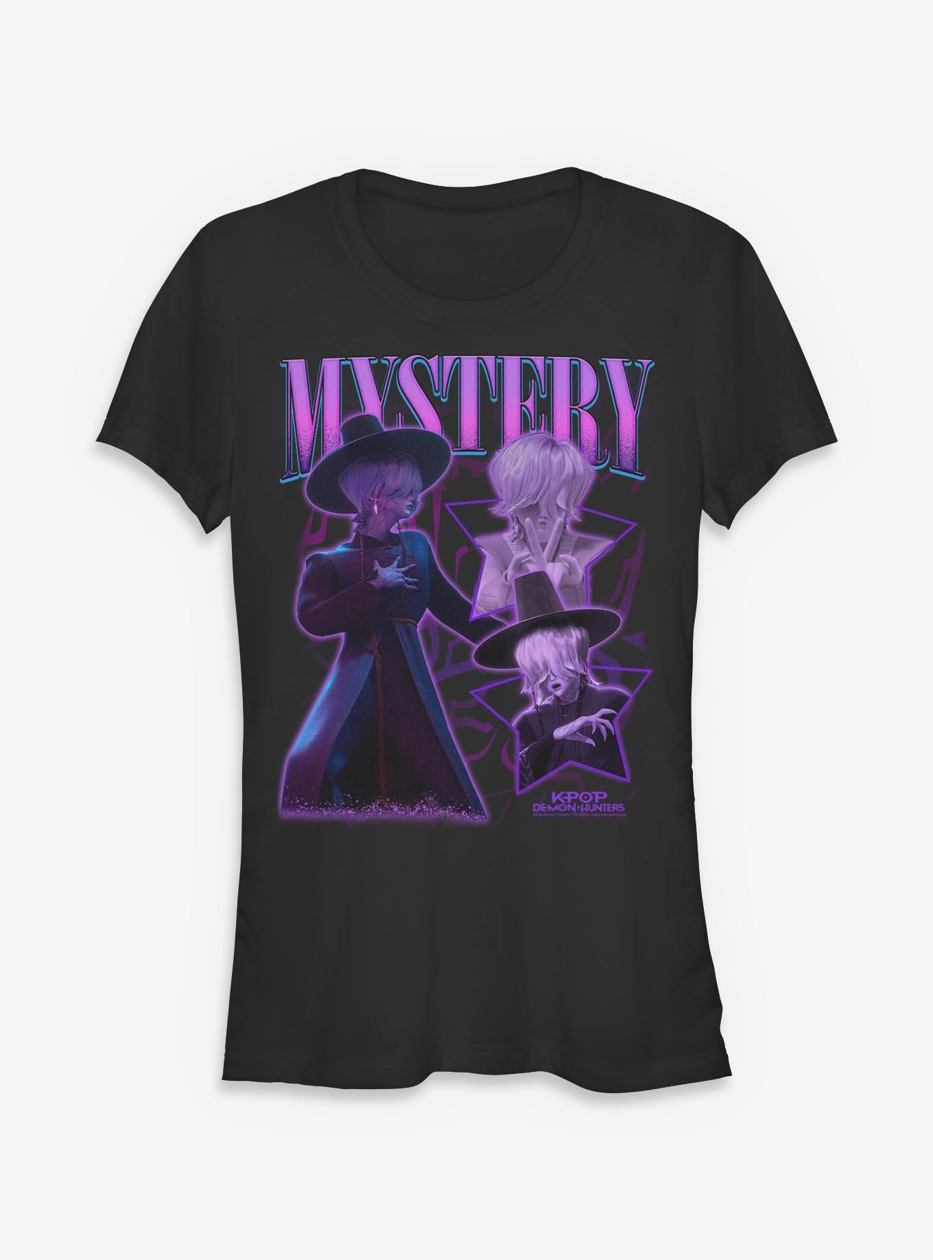 KPop Demon Hunters Saja Boys Mystery Collage Girls T-Shirt, , hi-res