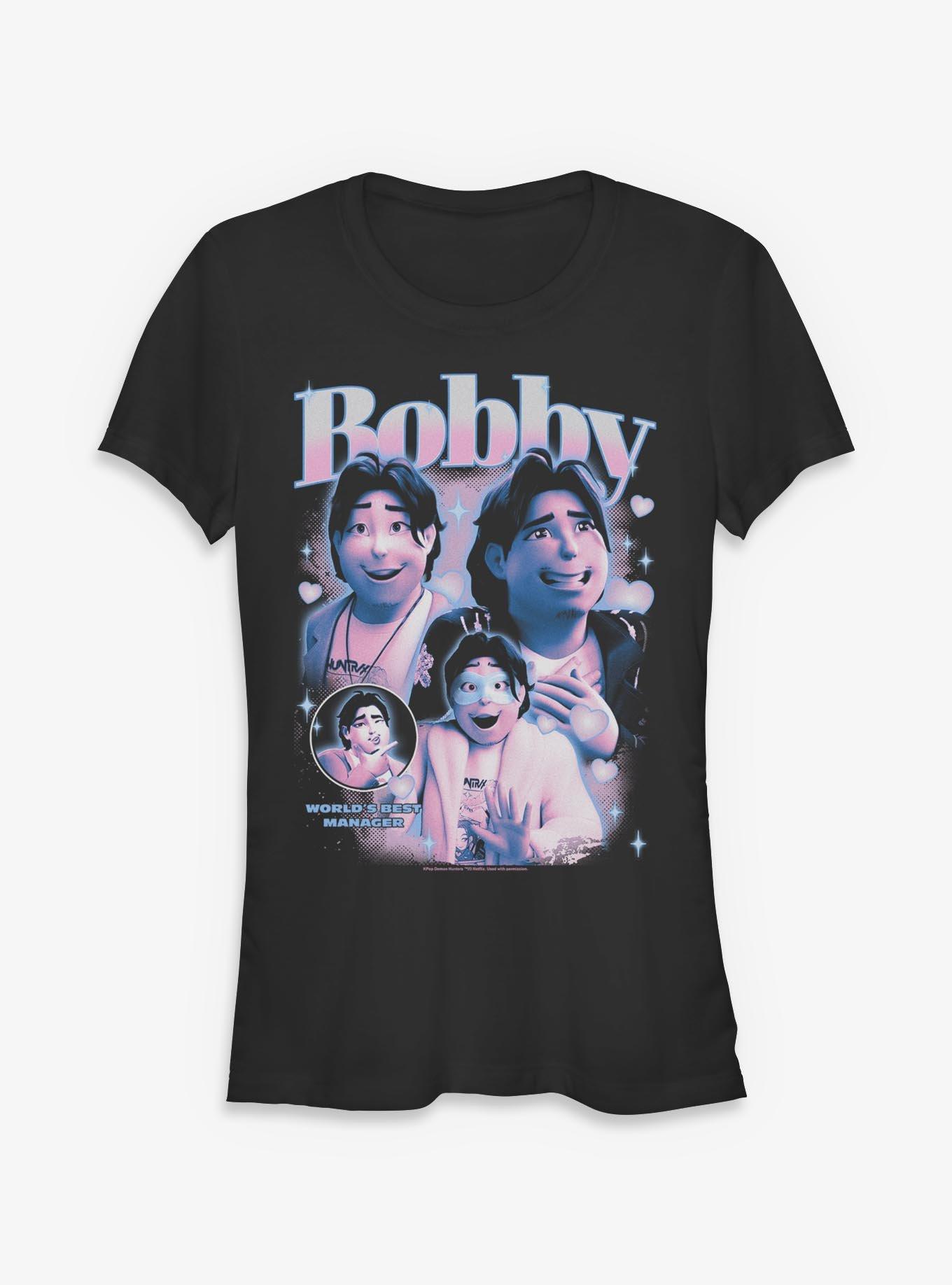 KPop Demon Hunters Bobby Best Manager Girls T-Shirt, , hi-res