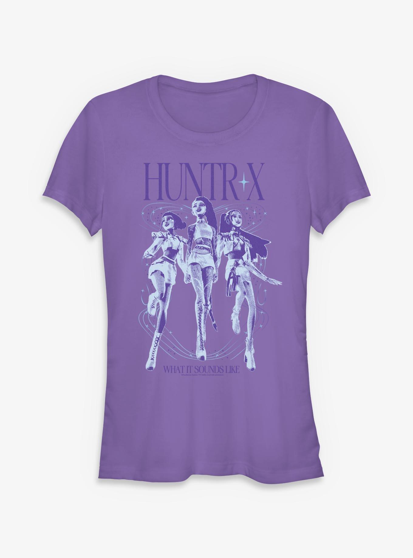 KPop Demon Hunters Huntrix Group Girls T-Shirt, , hi-res