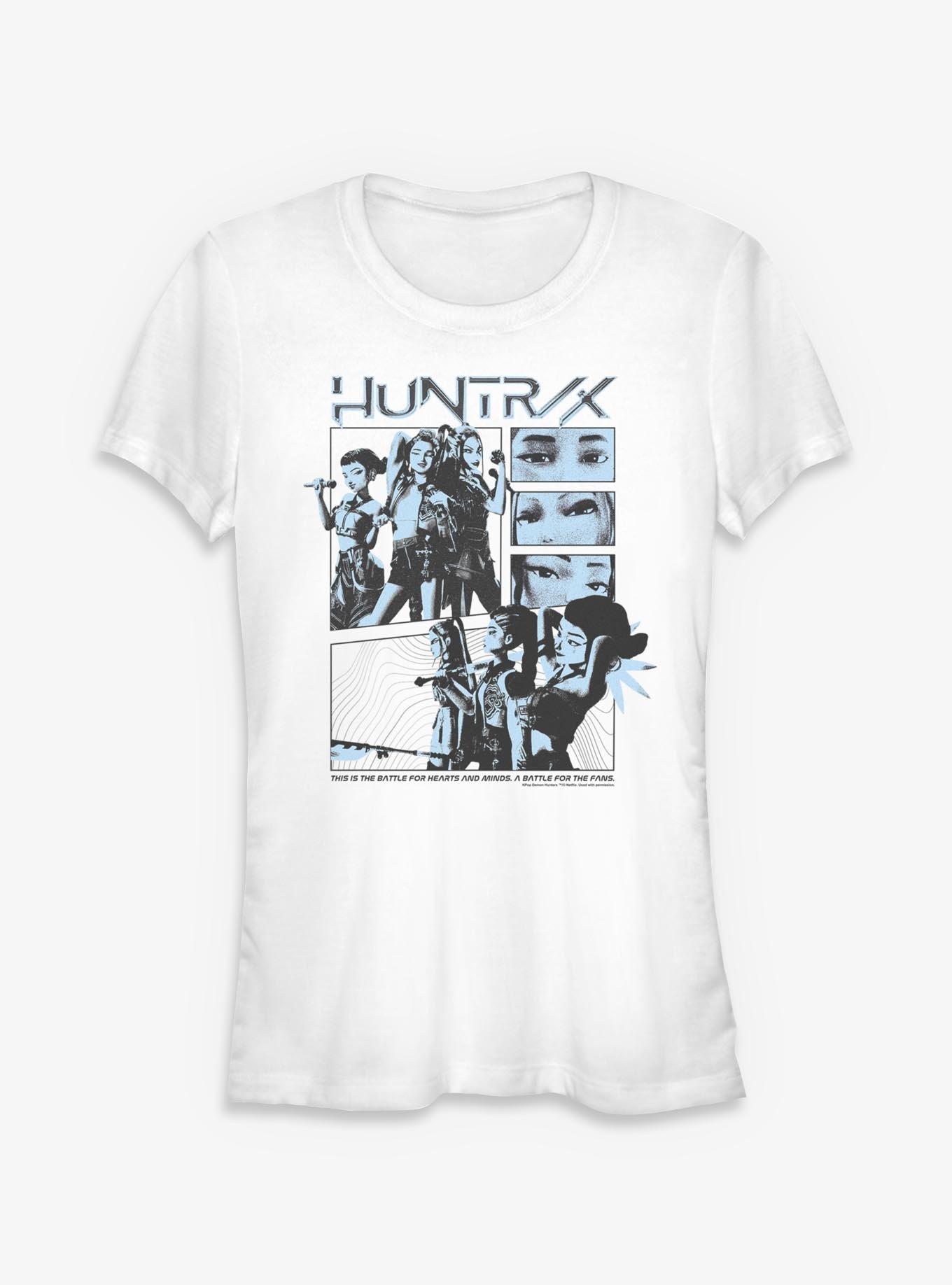 KPop Demon Hunters HUNTR/X A Battle For The Fans Girls T-Shirt