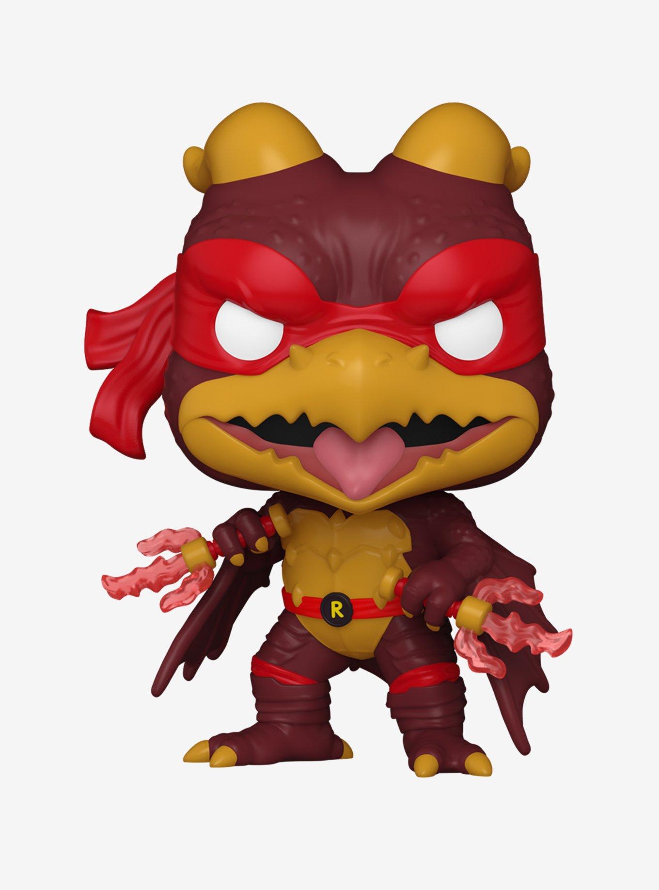 Funko Pop! Teenage Mutant Ninja Turtles x Godzilla Raphael x Rodan 3.7" Vinyl Figure, Age 3+