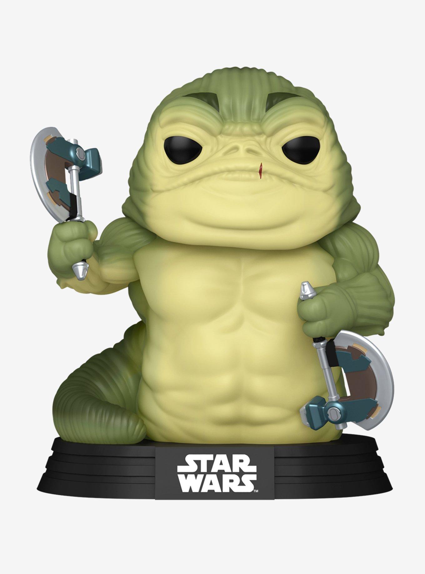 Funko Pop! Star Wars The Mandalorian and Grogu Rotta the Hutt Glow-in-the-Dark Vinyl Bobblehead, , hi-res