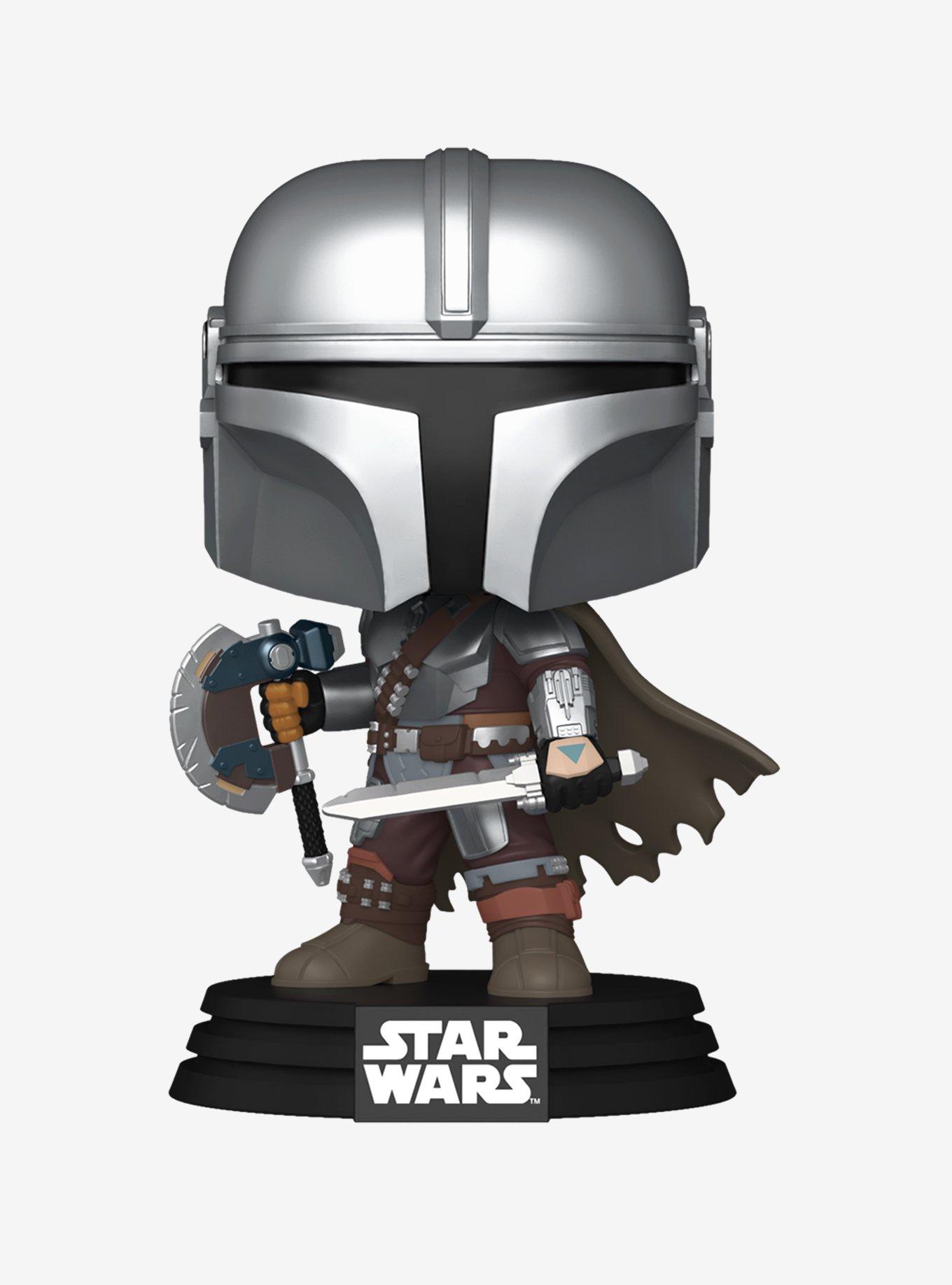 Funko Pop! Star Wars The Mandalorian and Grogu The Mandalorian Vinyl Bobblehead, , hi-res