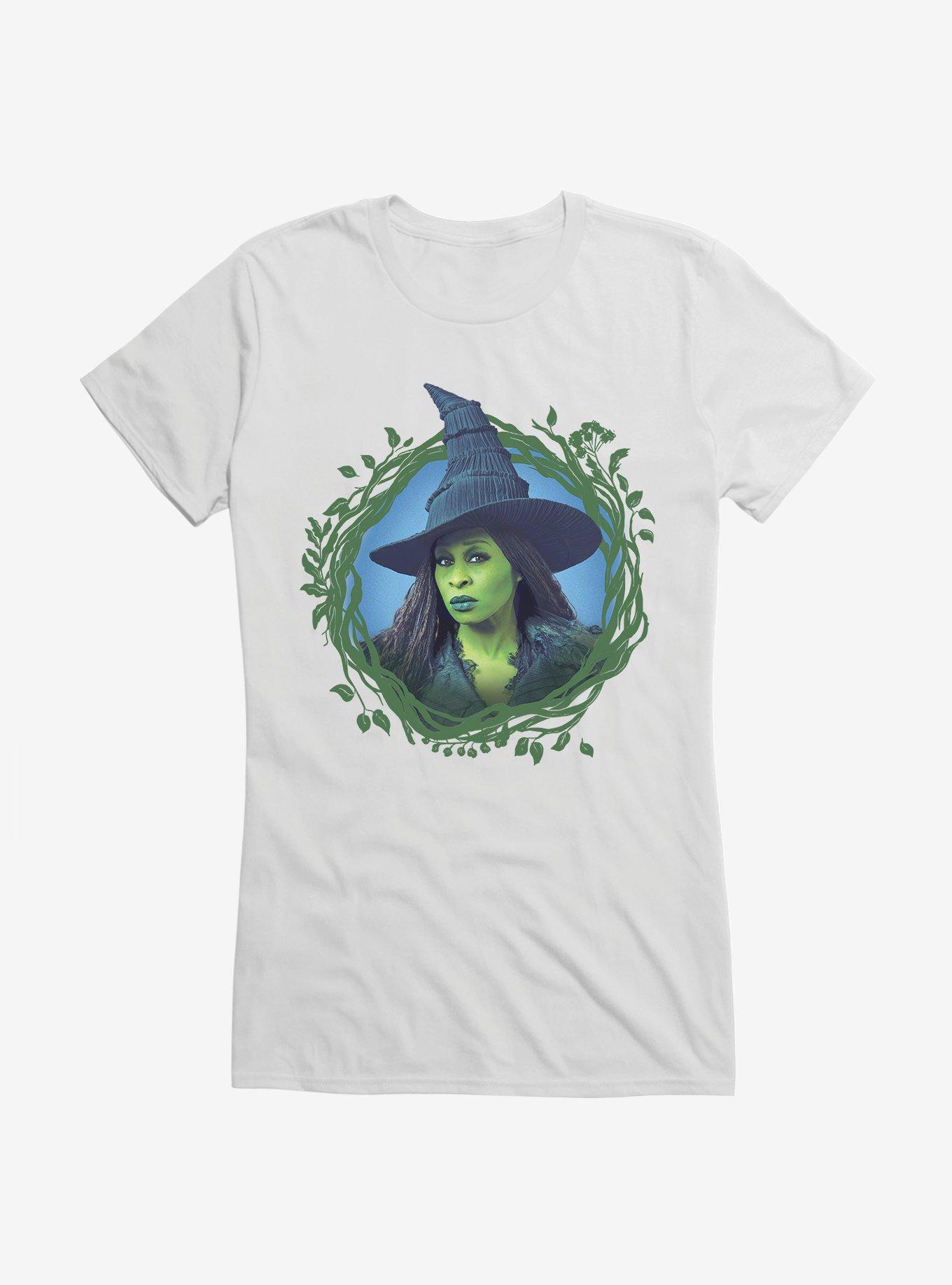 Wicked: For Good Elphaba Portrait Girls T-Shirt, , hi-res