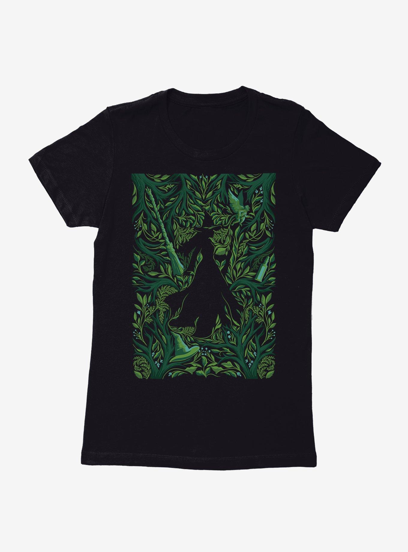 Wicked: For Good Elphaba Silhouette Womens T-Shirt, , hi-res