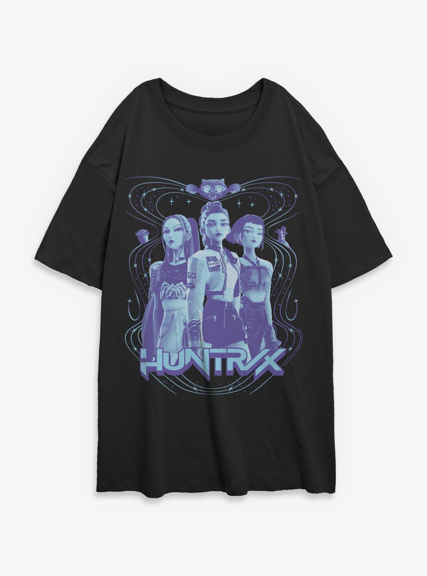 KPop Demon Hunters Huntrix Honmoon Girls Oversized T-Shirt, , hi-res