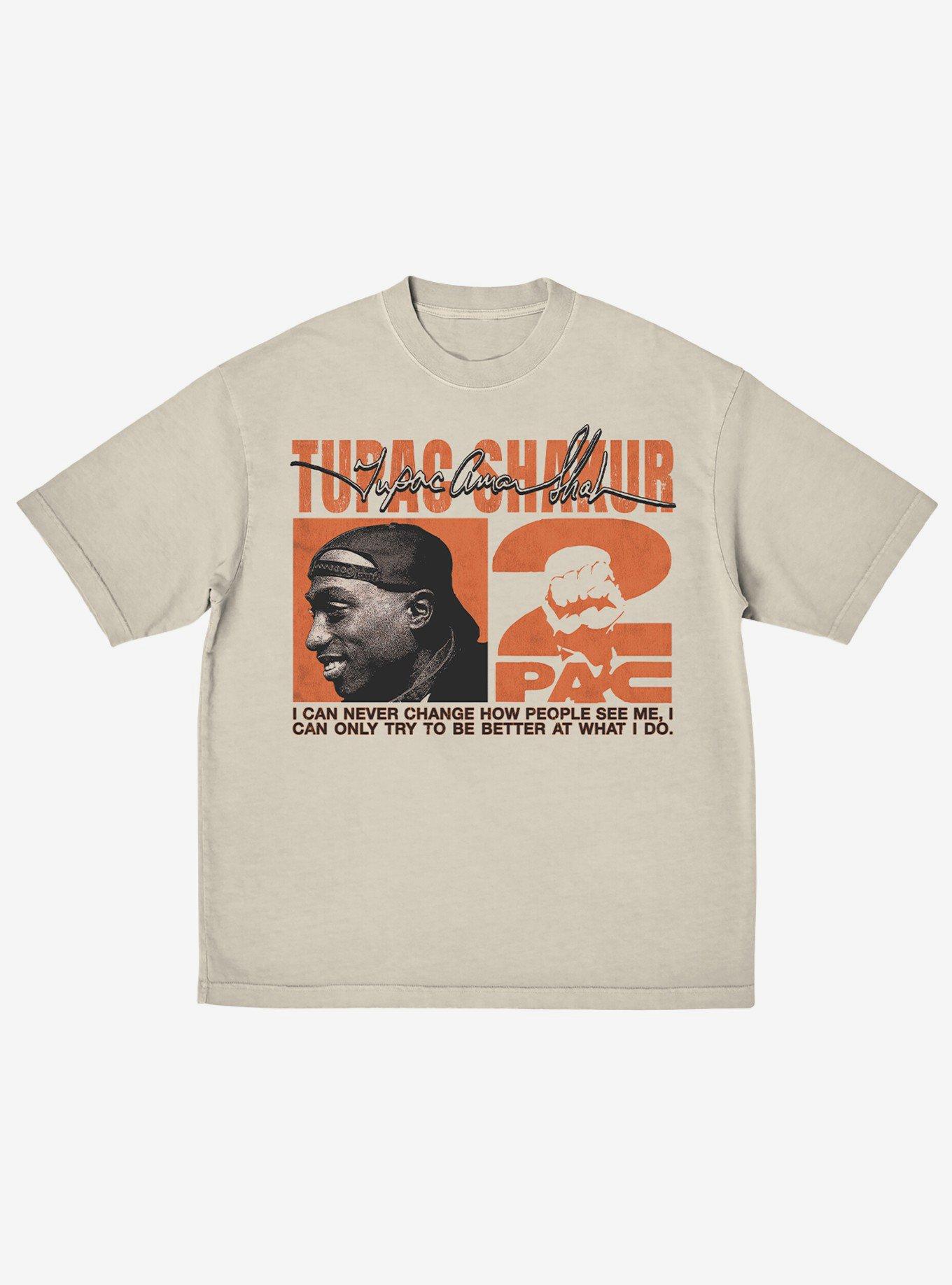 Tupac Never Change Heavyweight T-Shirt, , hi-res