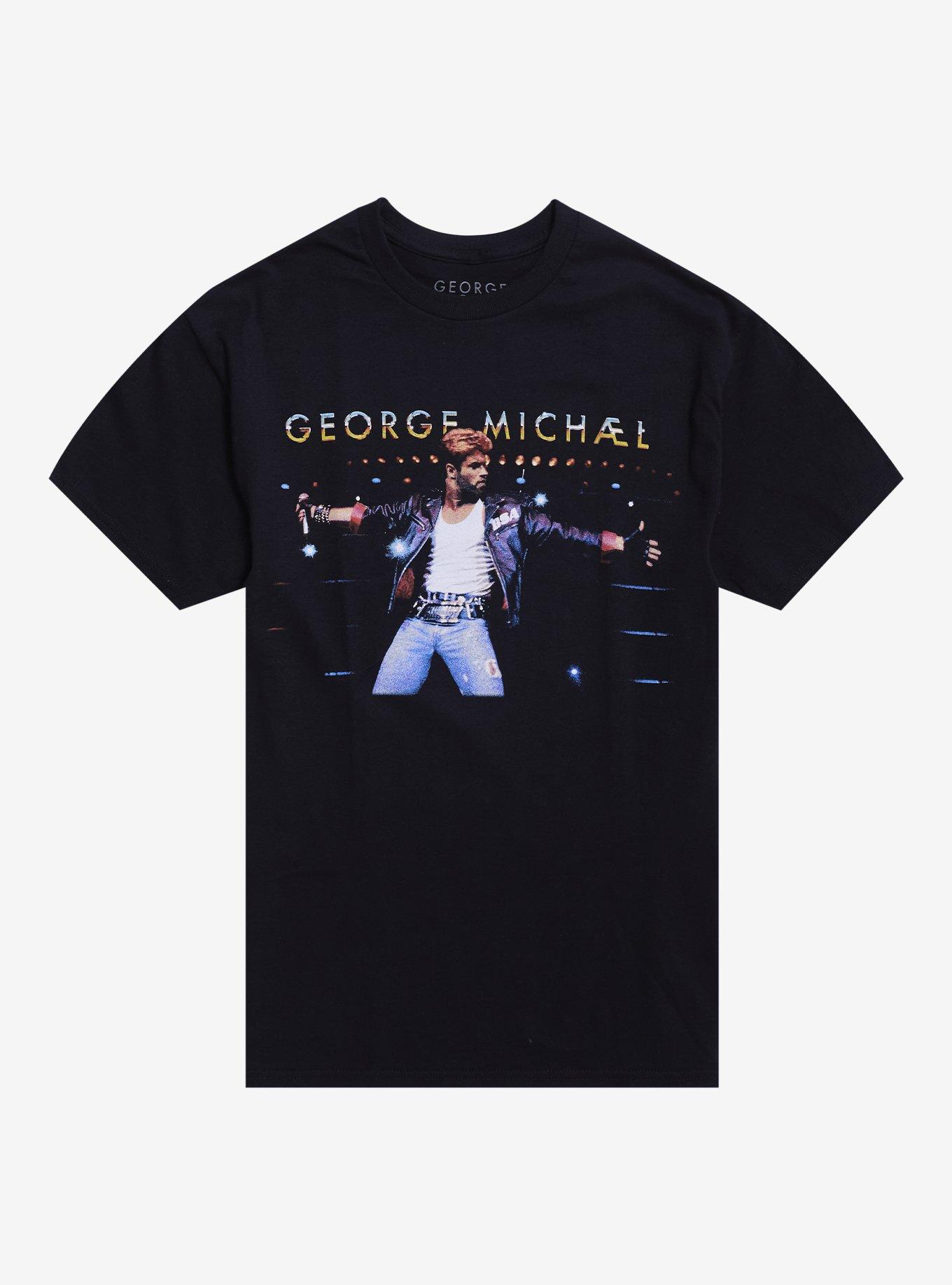 George Michael Stage Performance T-Shirt, , hi-res