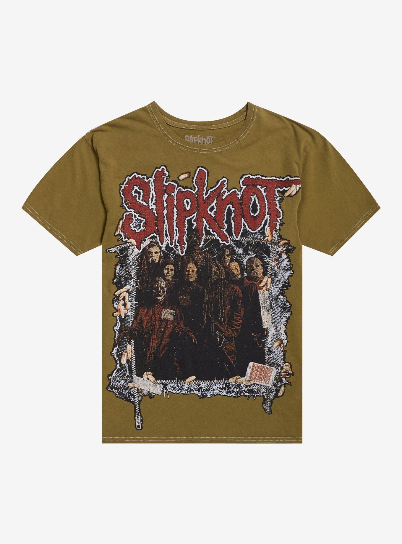 Slipknot Masks & Maggots T-Shirt | Hot Topic
