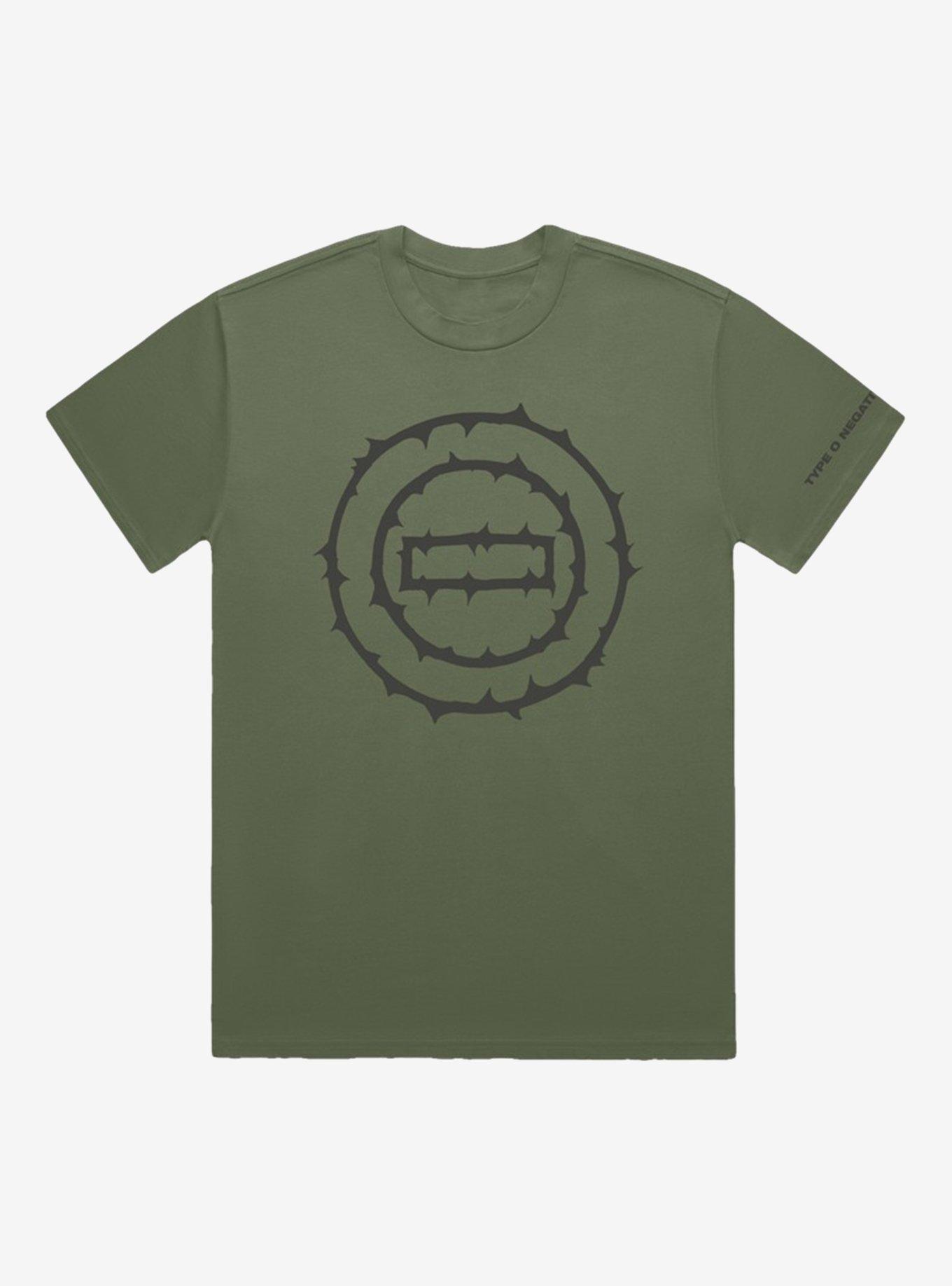 Type O Negative Barbed Wire Logo T-Shirt, , hi-res