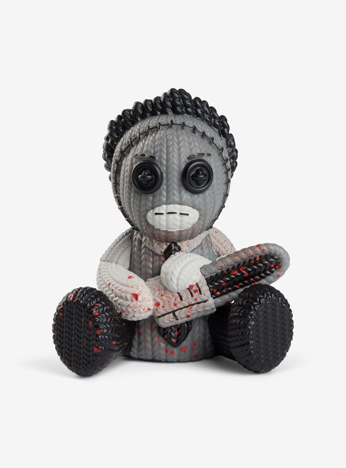 Texas Chainsaw Massacre Leatherface (Bloody B&W) Handmade By Robots Vinyl Figure, , hi-res