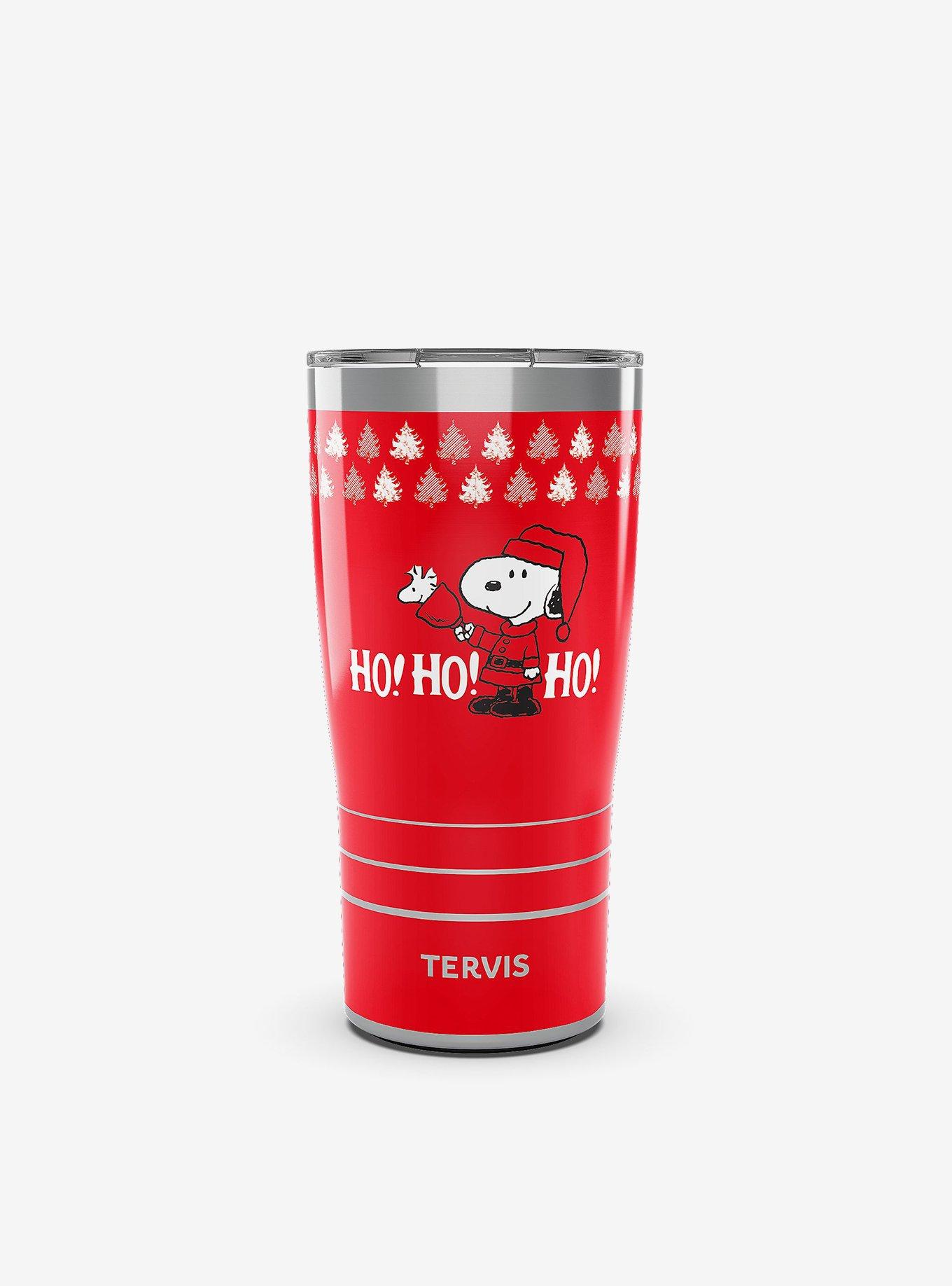 Peanuts Ho Ho Ho Christmas 20oz Tumbler with Slider Lid, , hi-res