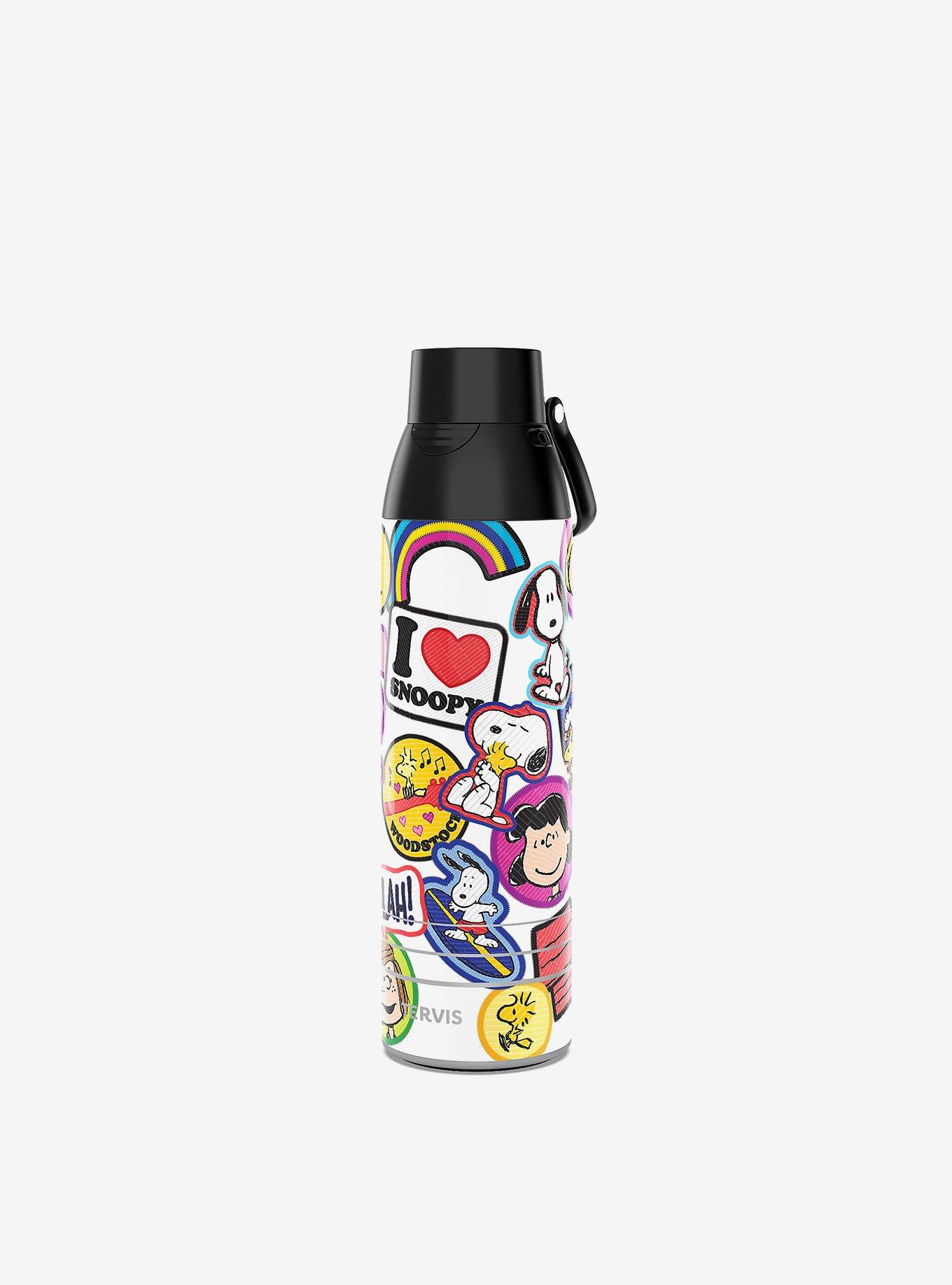 Peanuts Sticker Collage 26oz Water Bottle, , hi-res