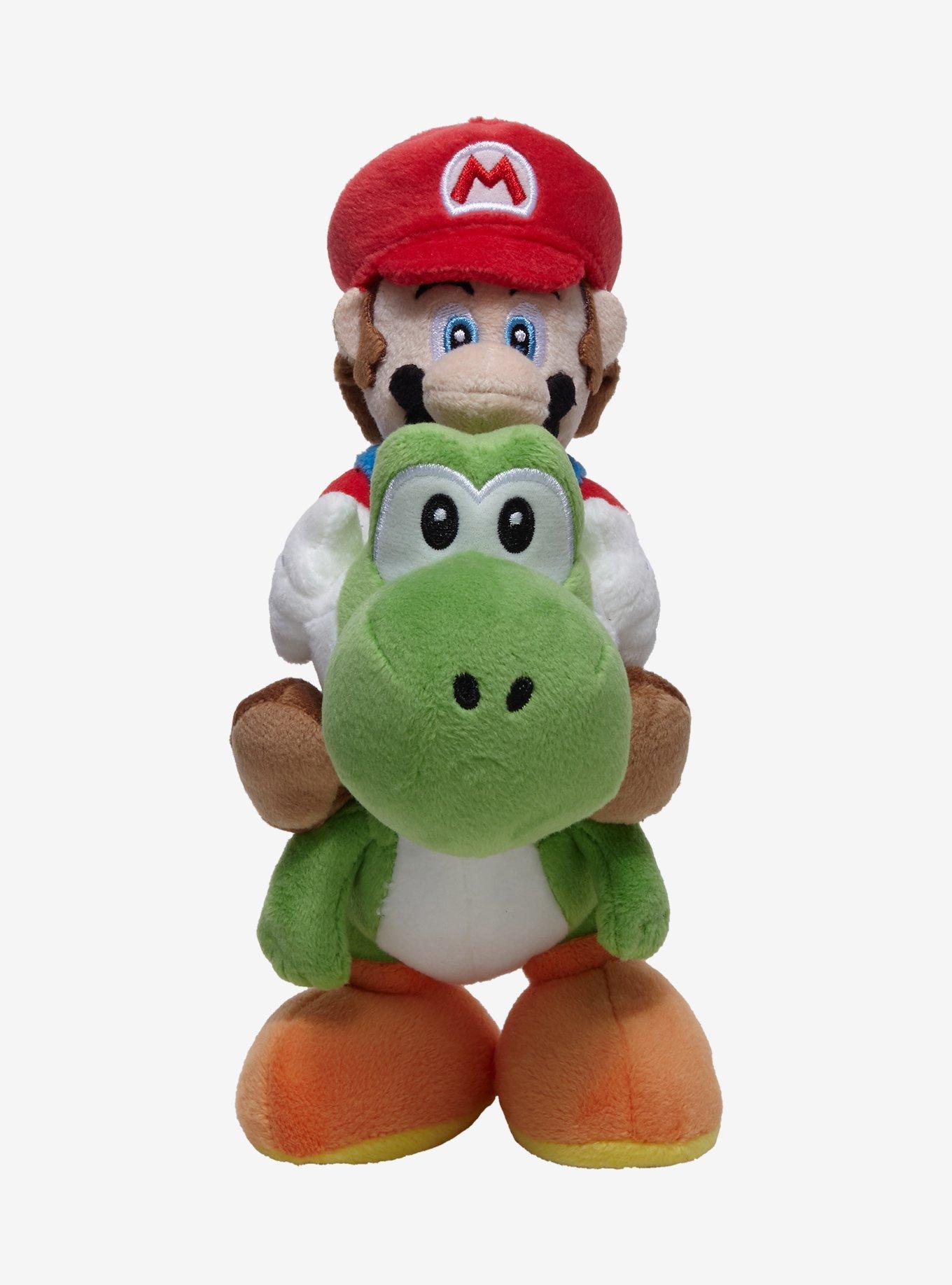 Super Mario Bros. Mario & Yoshi Plush, , hi-res