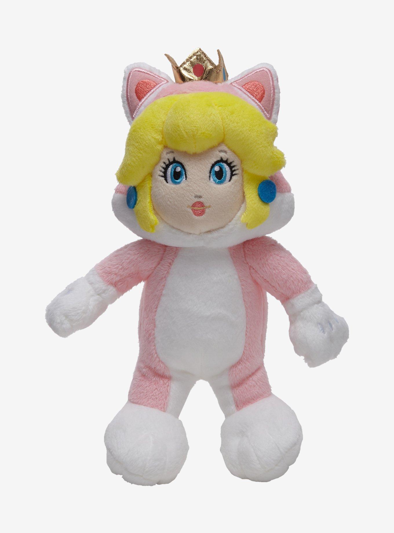 Super Mario Bros. Cat Princess Peach Plush, , hi-res
