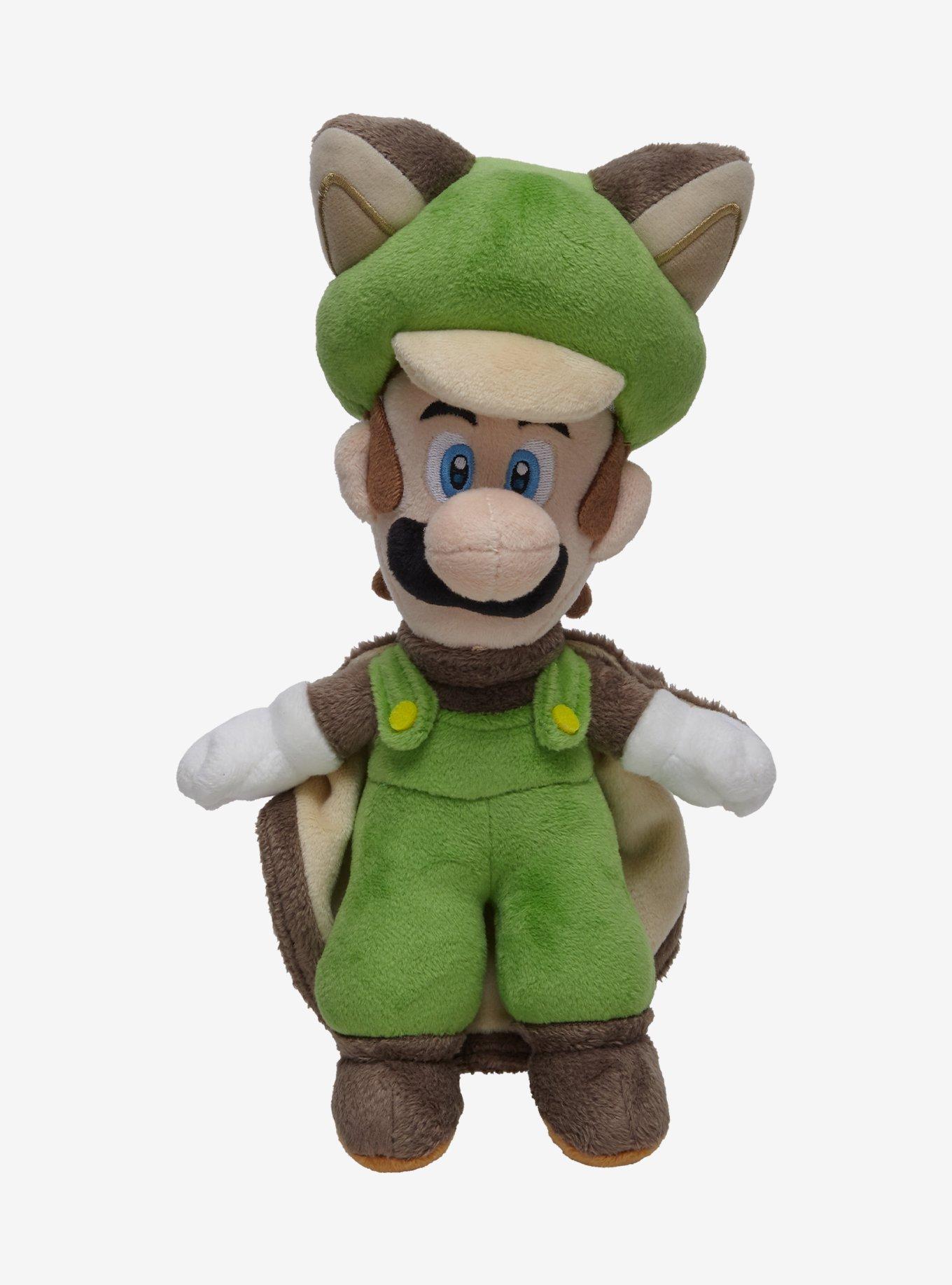 Super Mario Bros. Flying Squirrel Luigi Plush, , hi-res