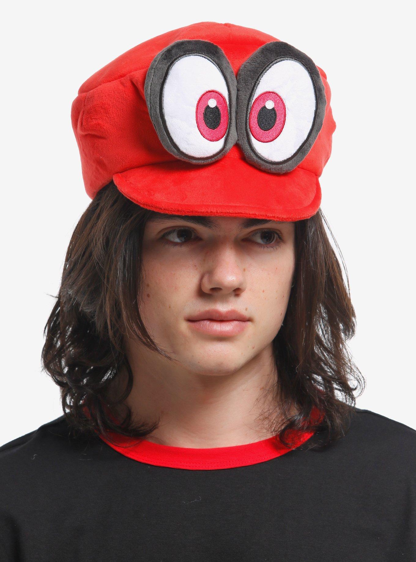 Super Mario Bros. Mario Cappy Plush Cap, , hi-res