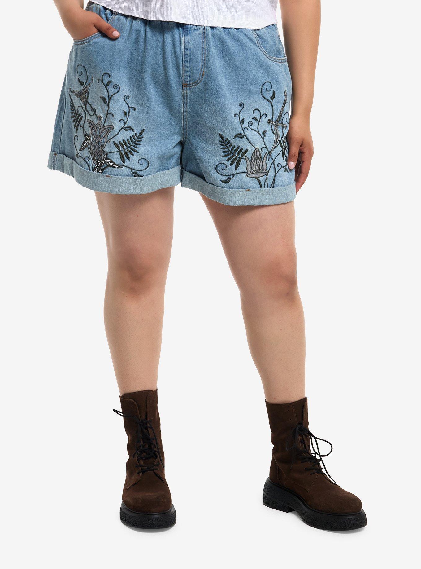 The Lord Of The Rings Aragorn & Arwen Icons Mom Shorts Plus Size, , hi-res