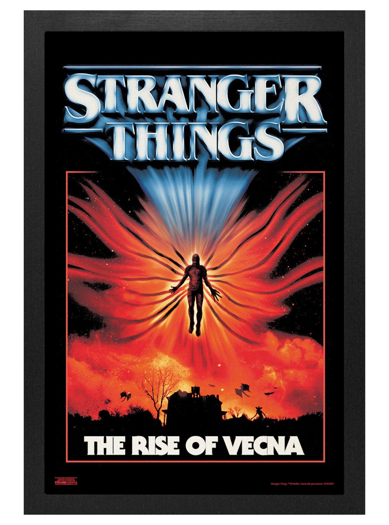 Stranger Things Vecna Rises Framed Poster, , hi-res
