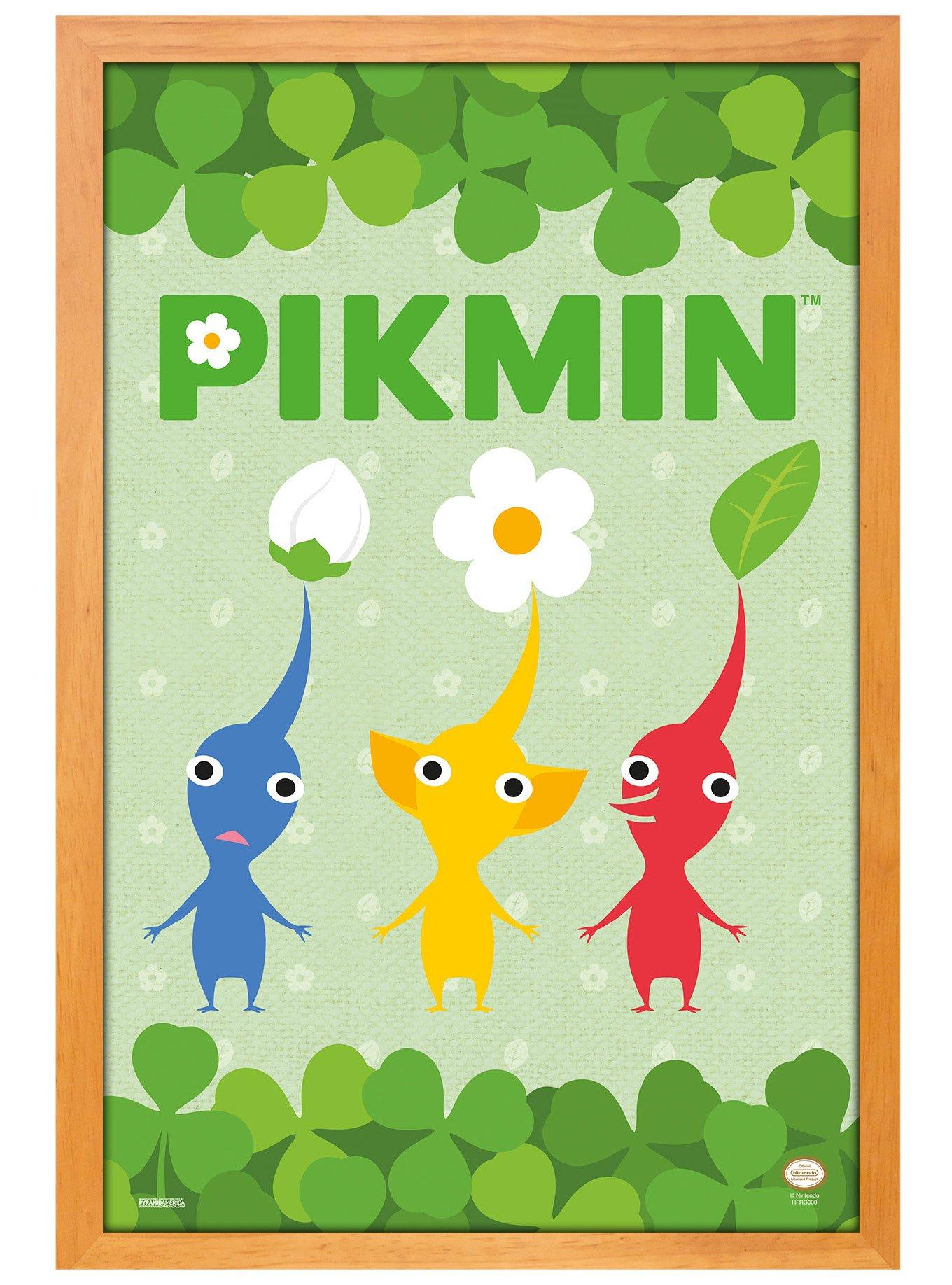 Pikmin Trio Framed Poster, , hi-res