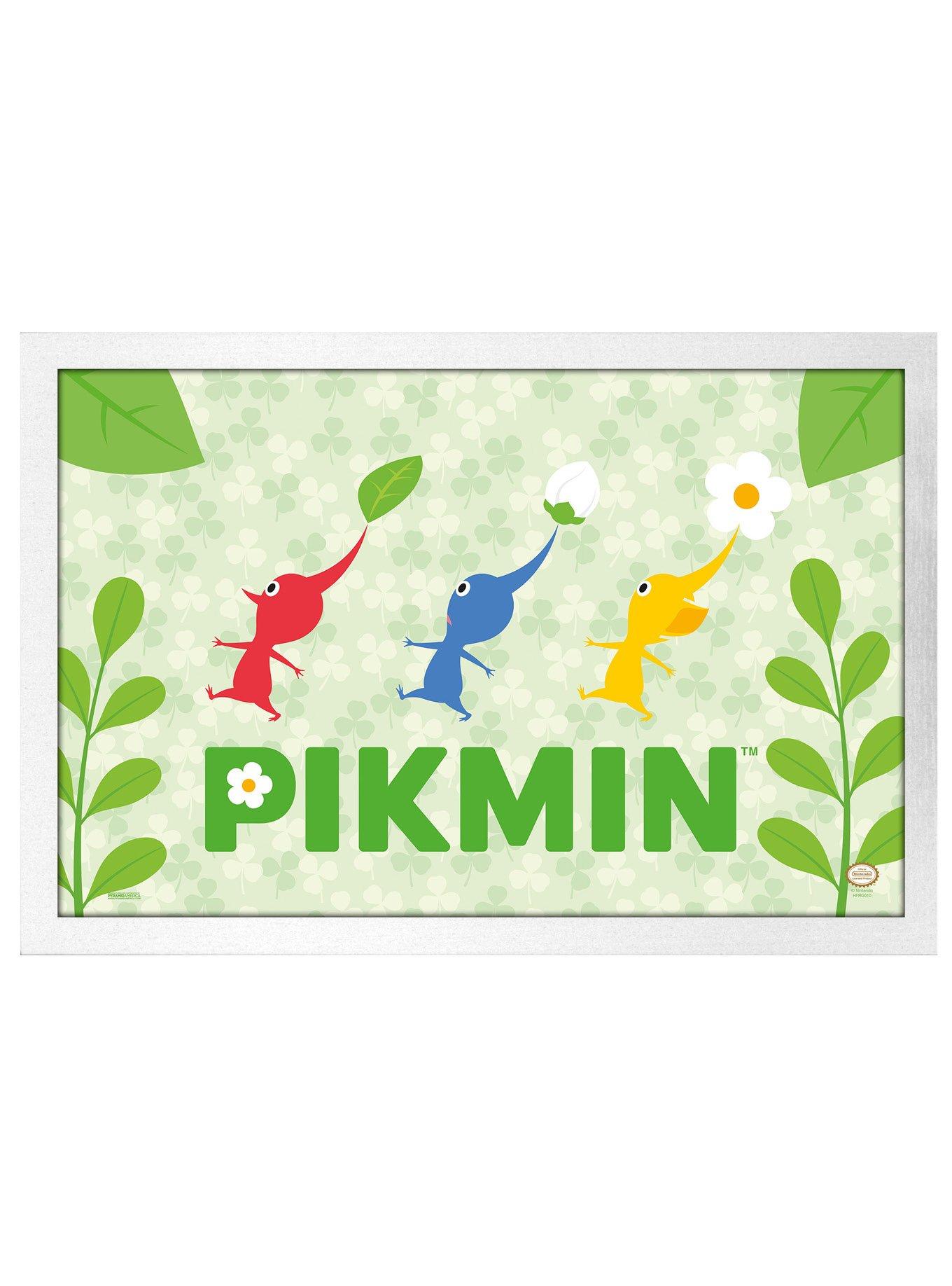 Pikmin Side Run Trio Framed Poster, , hi-res
