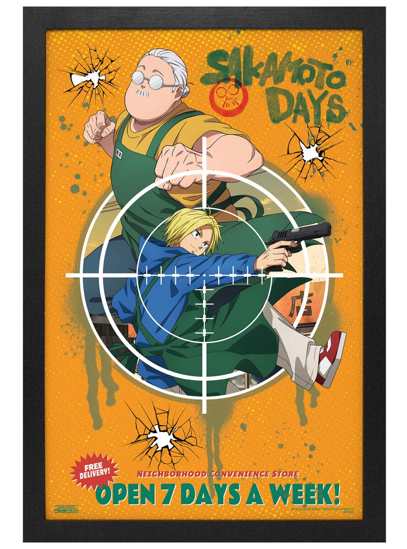 Sakamoto Days Taro & Shin Framed Poster, , hi-res