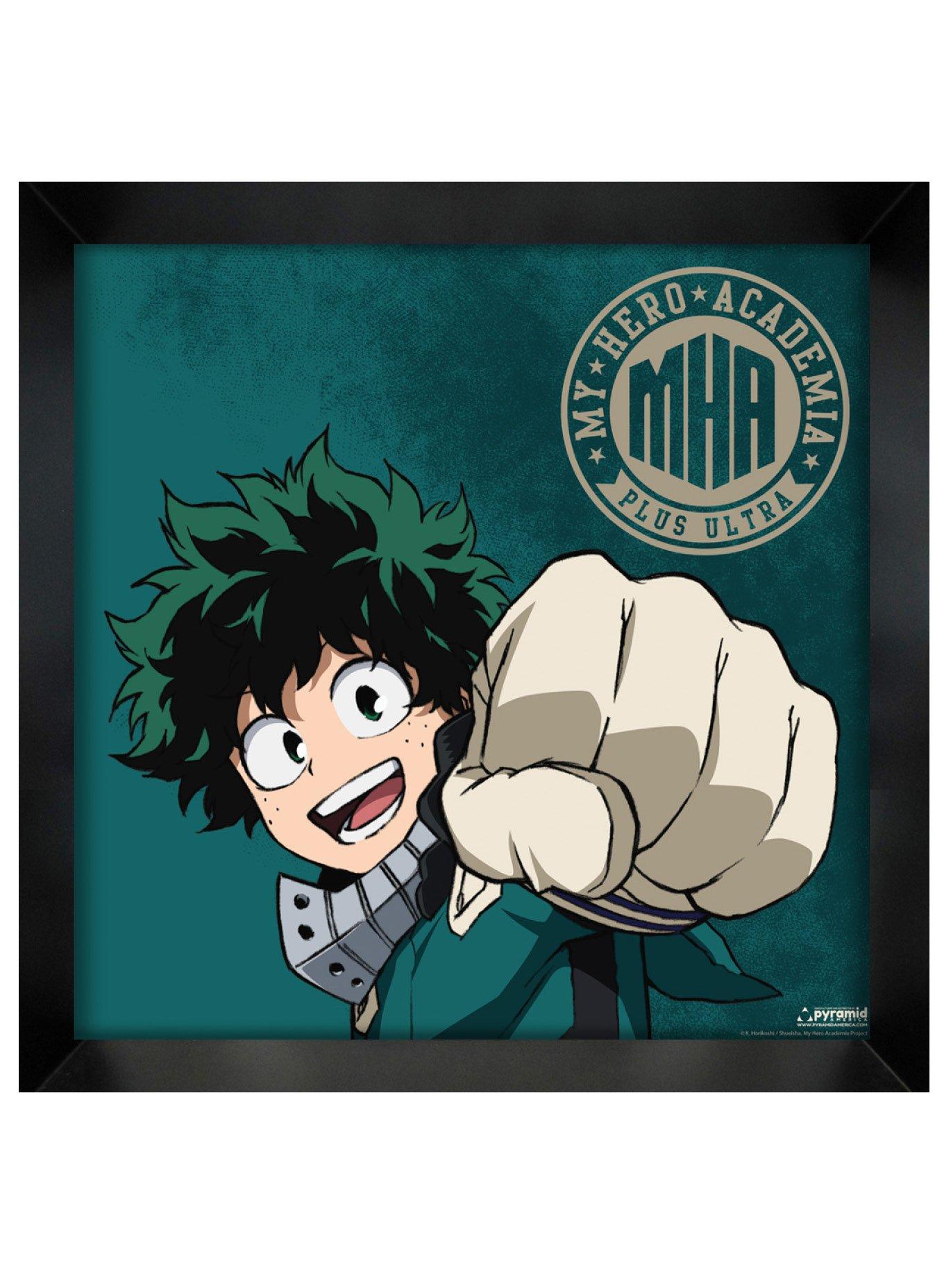 My Hero Academia Deku 12x12 Framed Poster, , hi-res