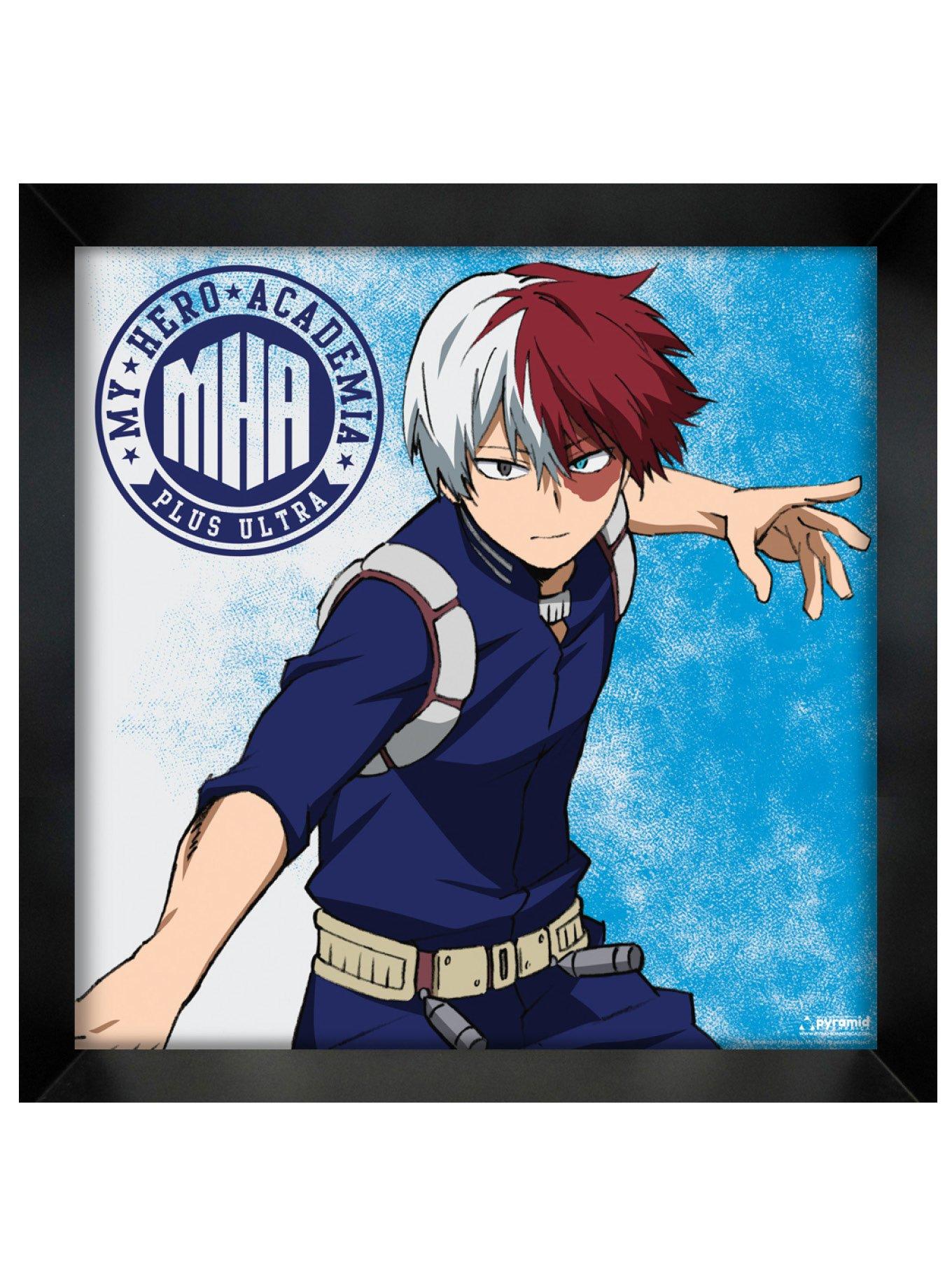 My Hero Academia Todoroki 12x12 Framed Poster, , hi-res
