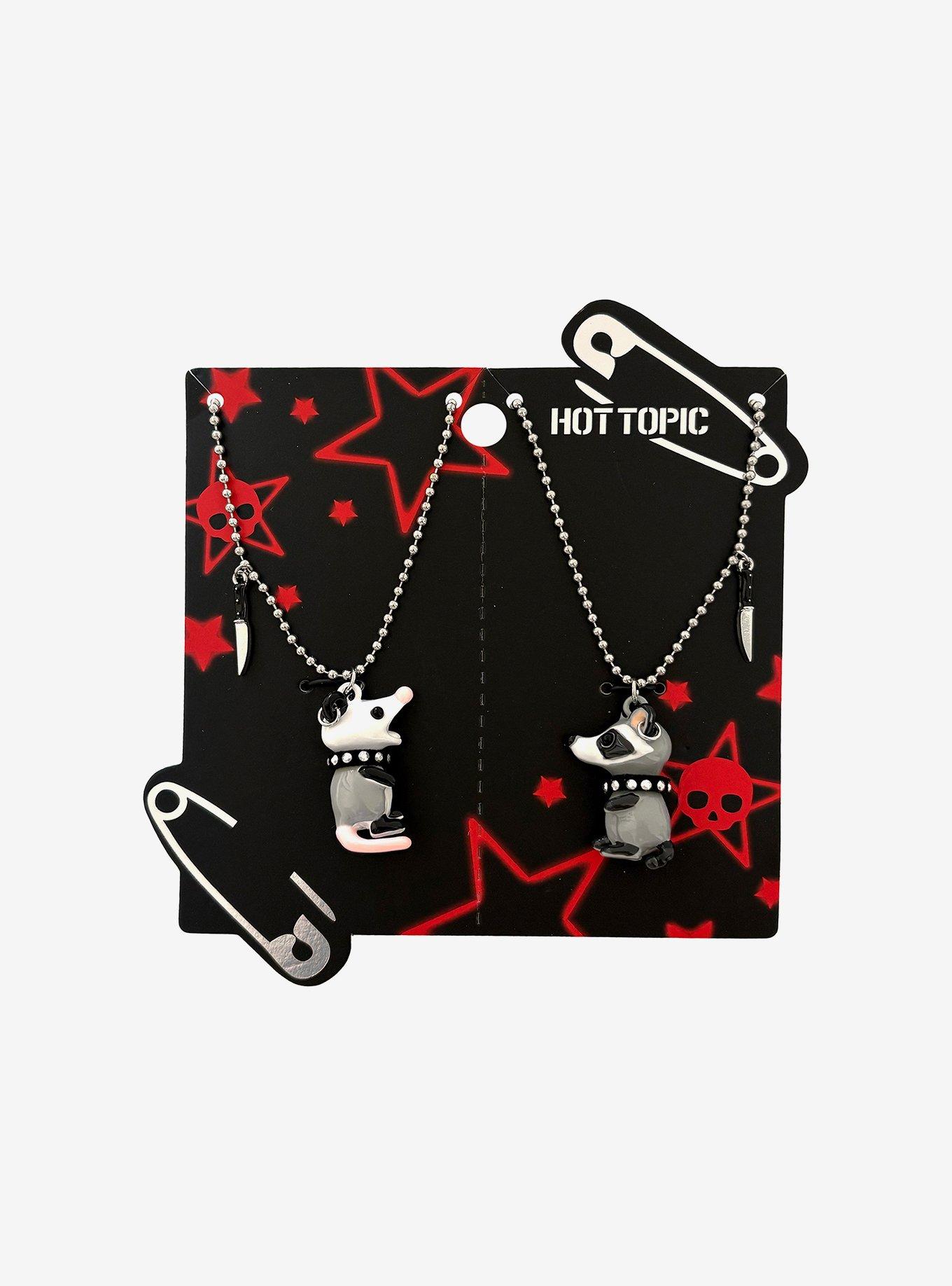 Punk Trash Critter Best Friend Necklace Set, , hi-res