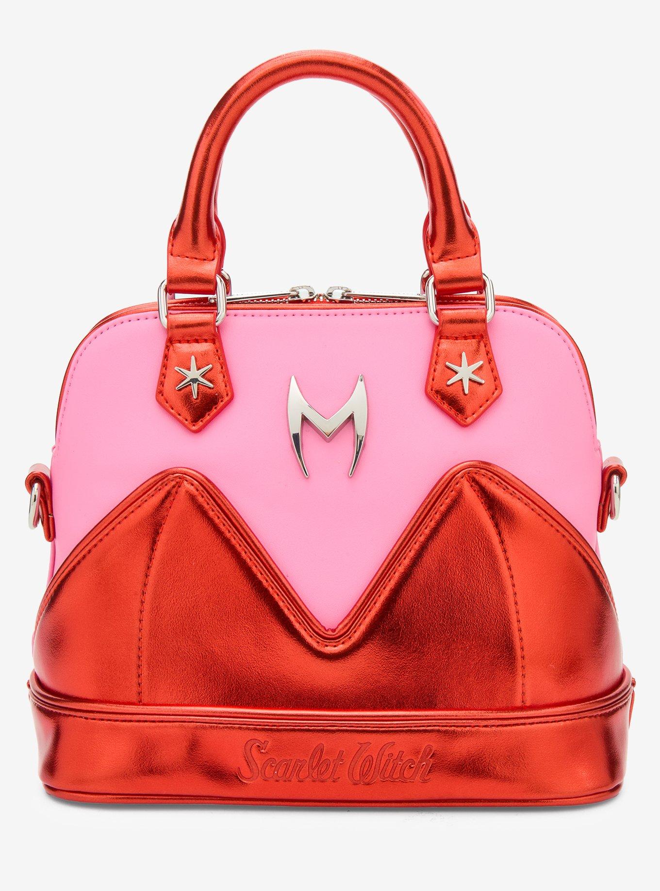 Loungefly Marvel Scarlet Witch Bowler Handbag, , hi-res