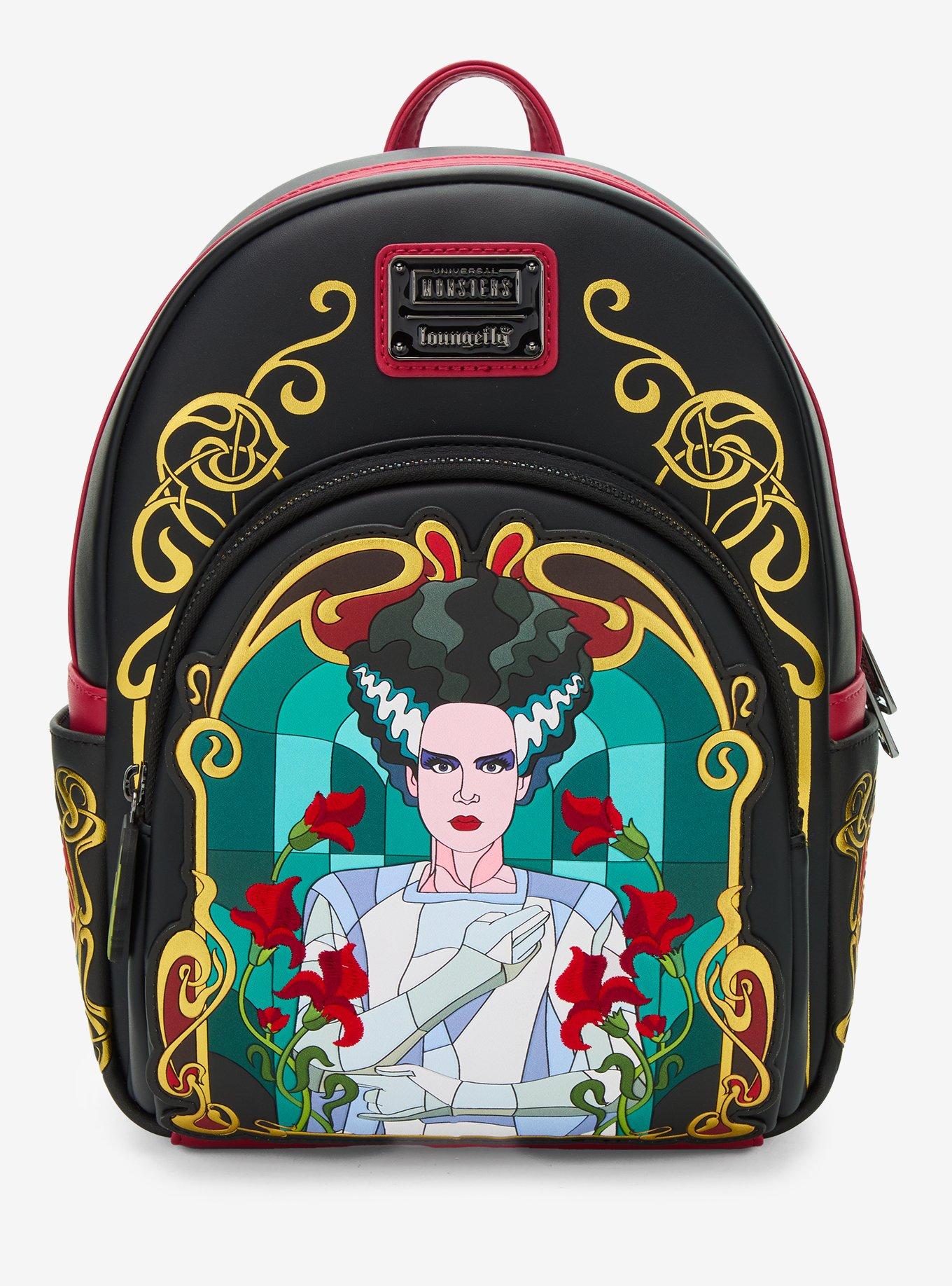 Loungefly Universal Monsters The Bride Floral Mini Backpack, , hi-res