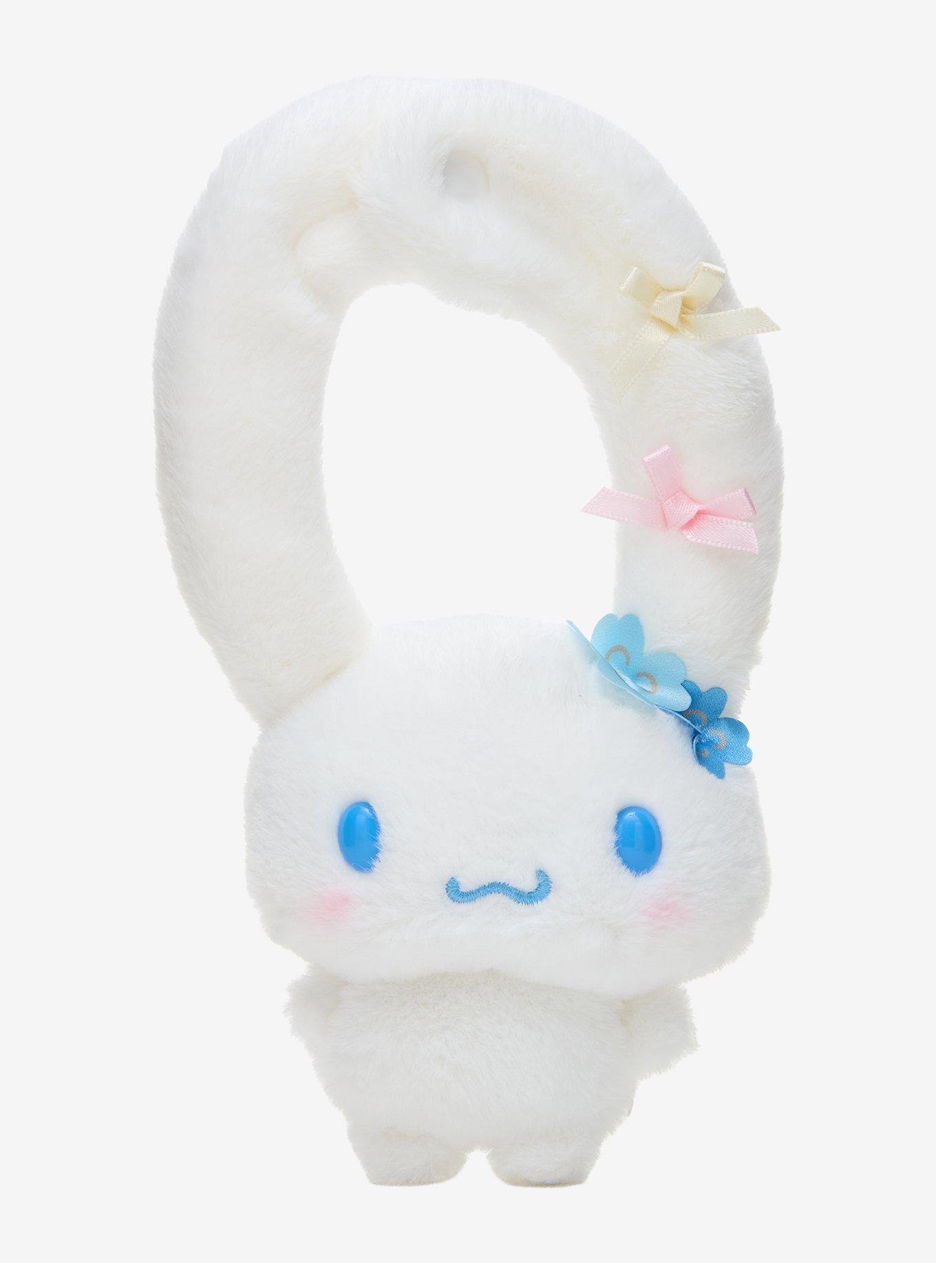 Sanrio Japan Originals Cinnamoroll Blue Clover Fuzzy Coin Purse, , hi-res