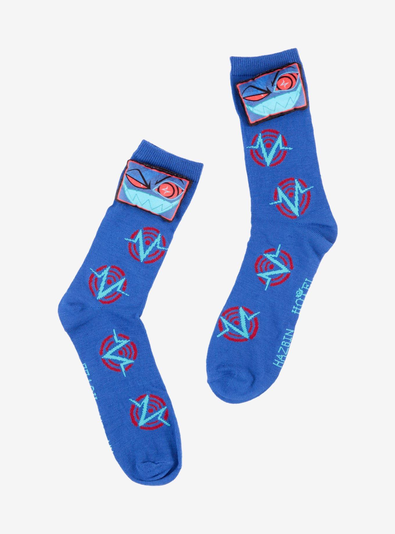 Hazbin Hotel Vox Plush Crew Socks, , hi-res