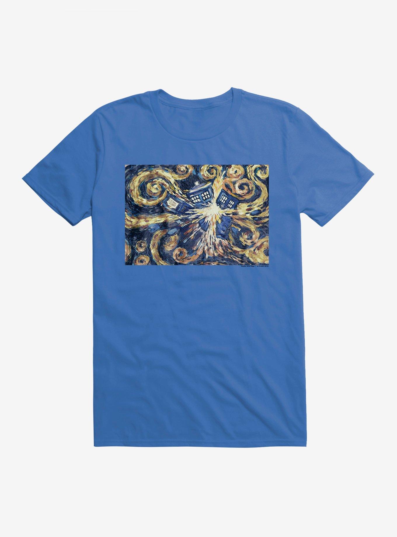 Doctor Who A Starry Tardis T-Shirt, , hi-res