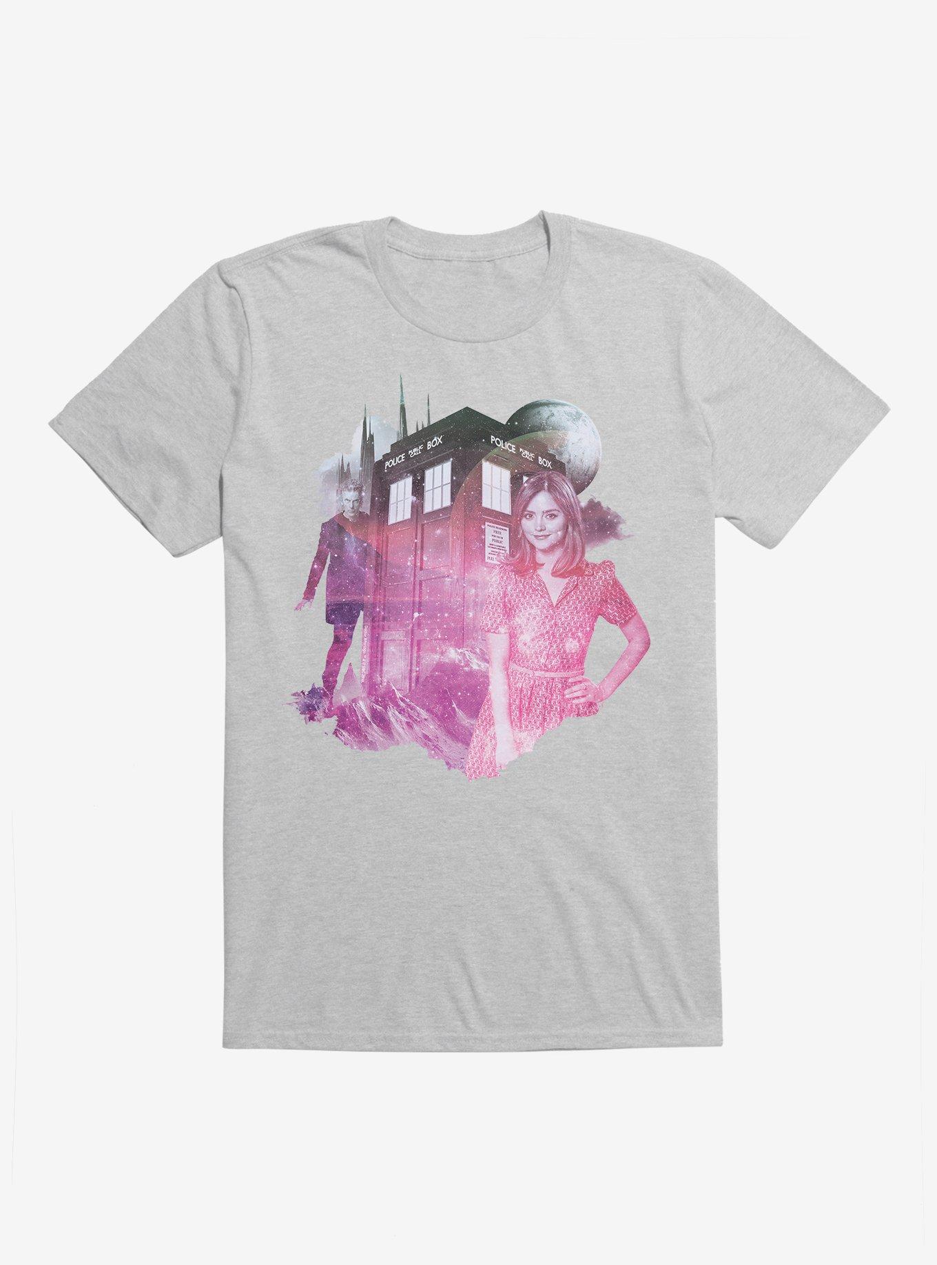 Doctor Who Clara And The Twelfth Doctor T-Shirt, , hi-res