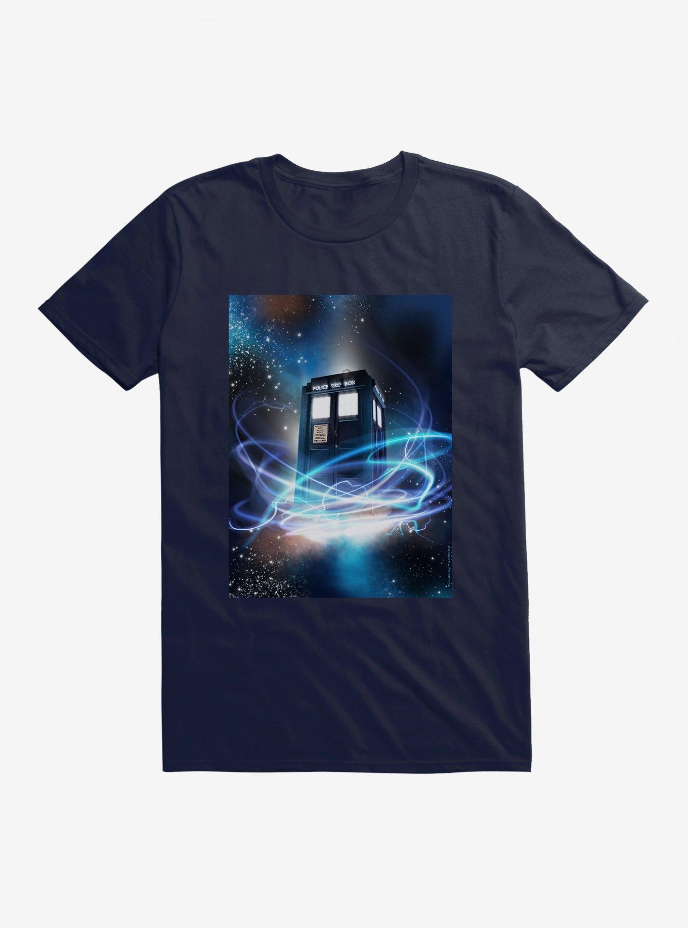 Doctor Who Tardis Wibbly Wobbly Timey Wimey T-Shirt, , hi-res