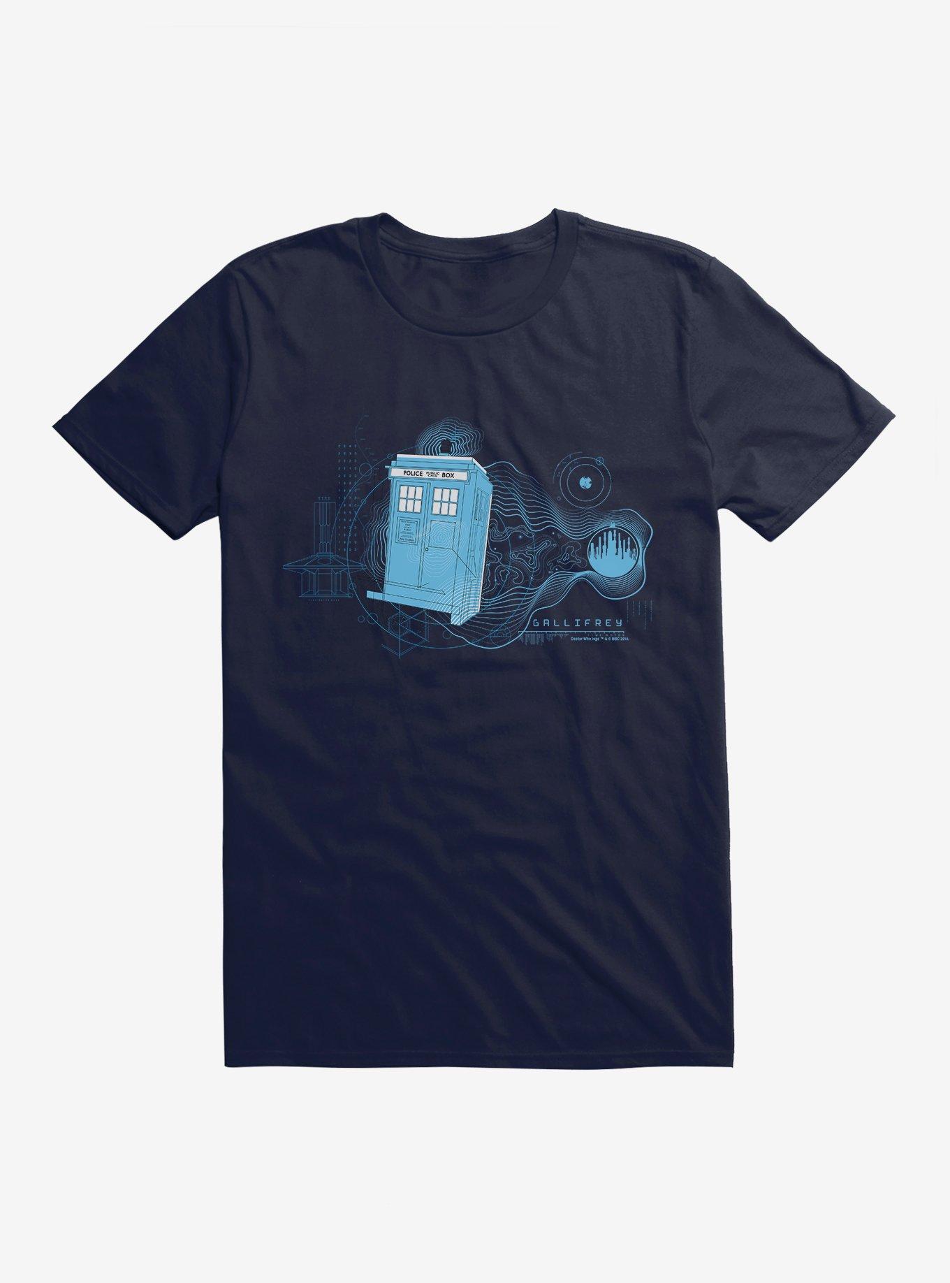 Doctor Who Tardis Wibbly Wobbly T-Shirt