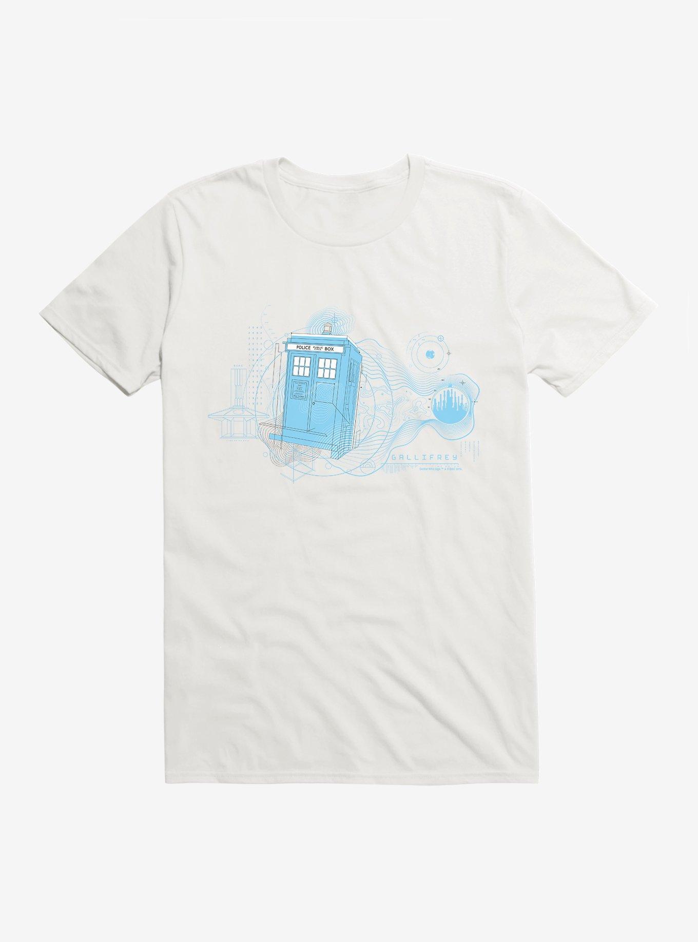 Doctor Who Tardis Wibbly Wobbly T-Shirt