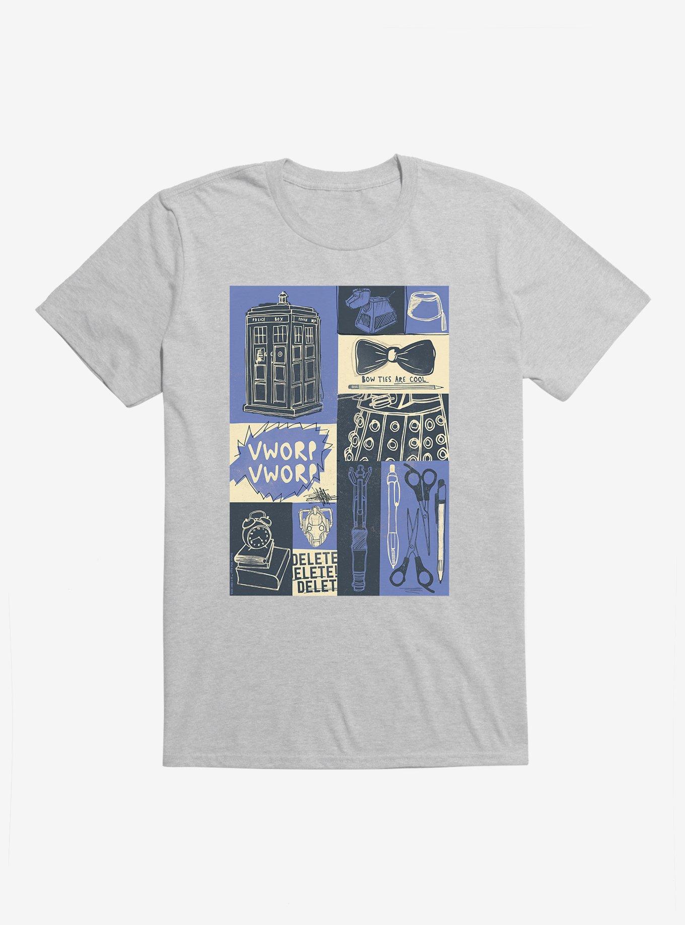 Doctor Who Tardis Classic Icons T-Shirt, , hi-res