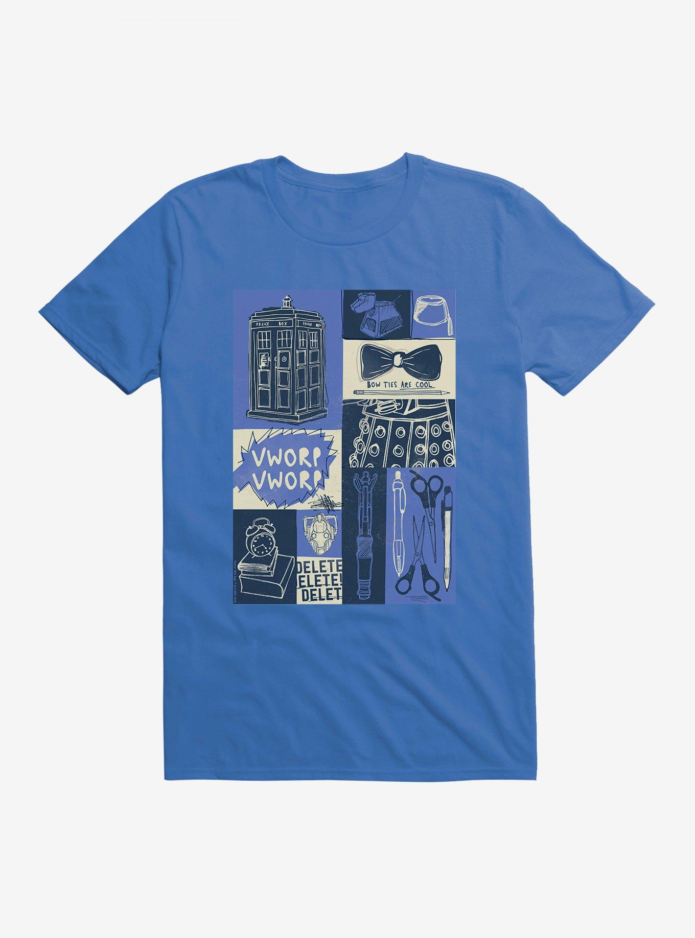 Doctor Who Tardis Classic Icons T-Shirt, , hi-res